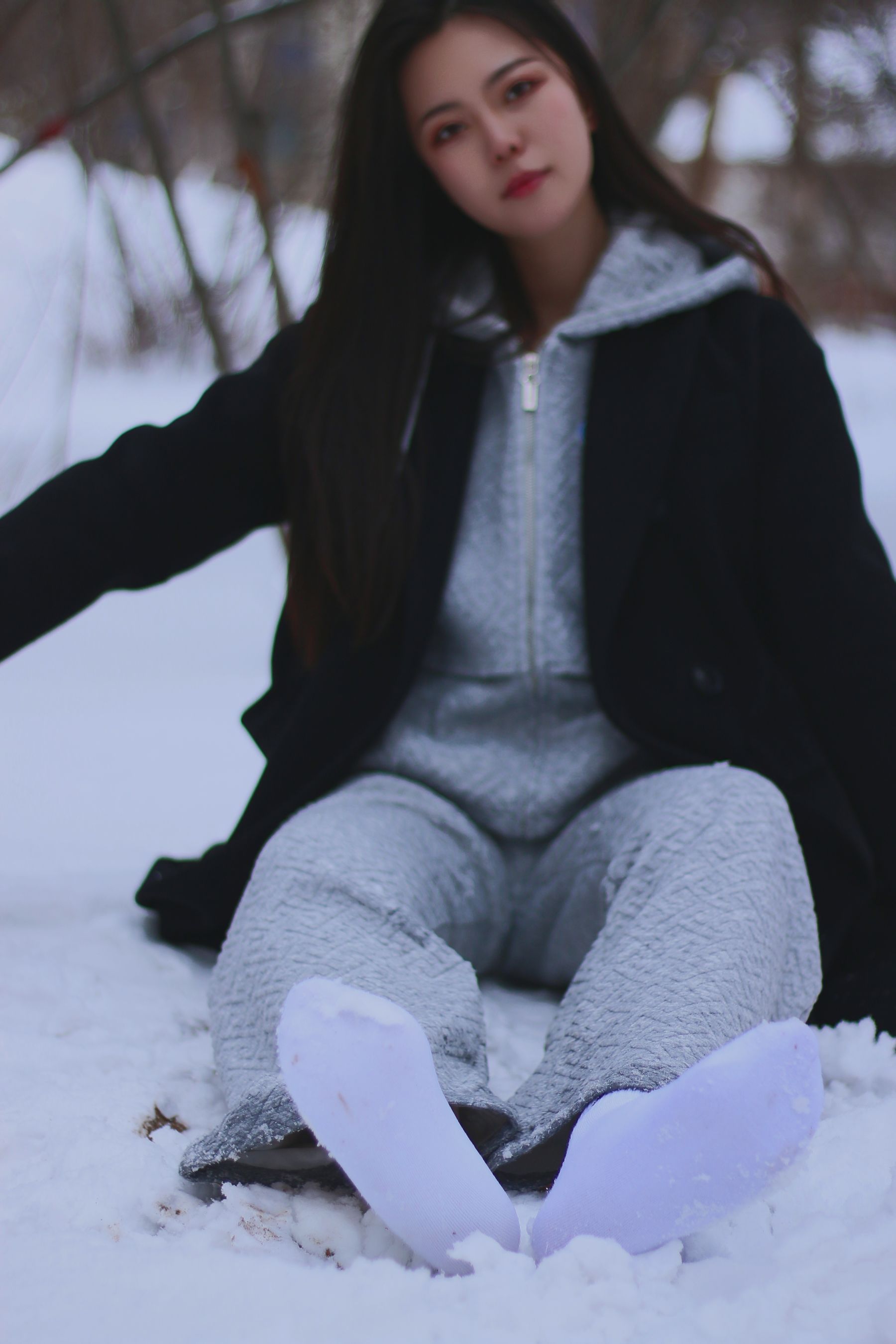 [织梦映像] 踏雪无痕-首次雪景拍摄，天寒地冻/(300P)