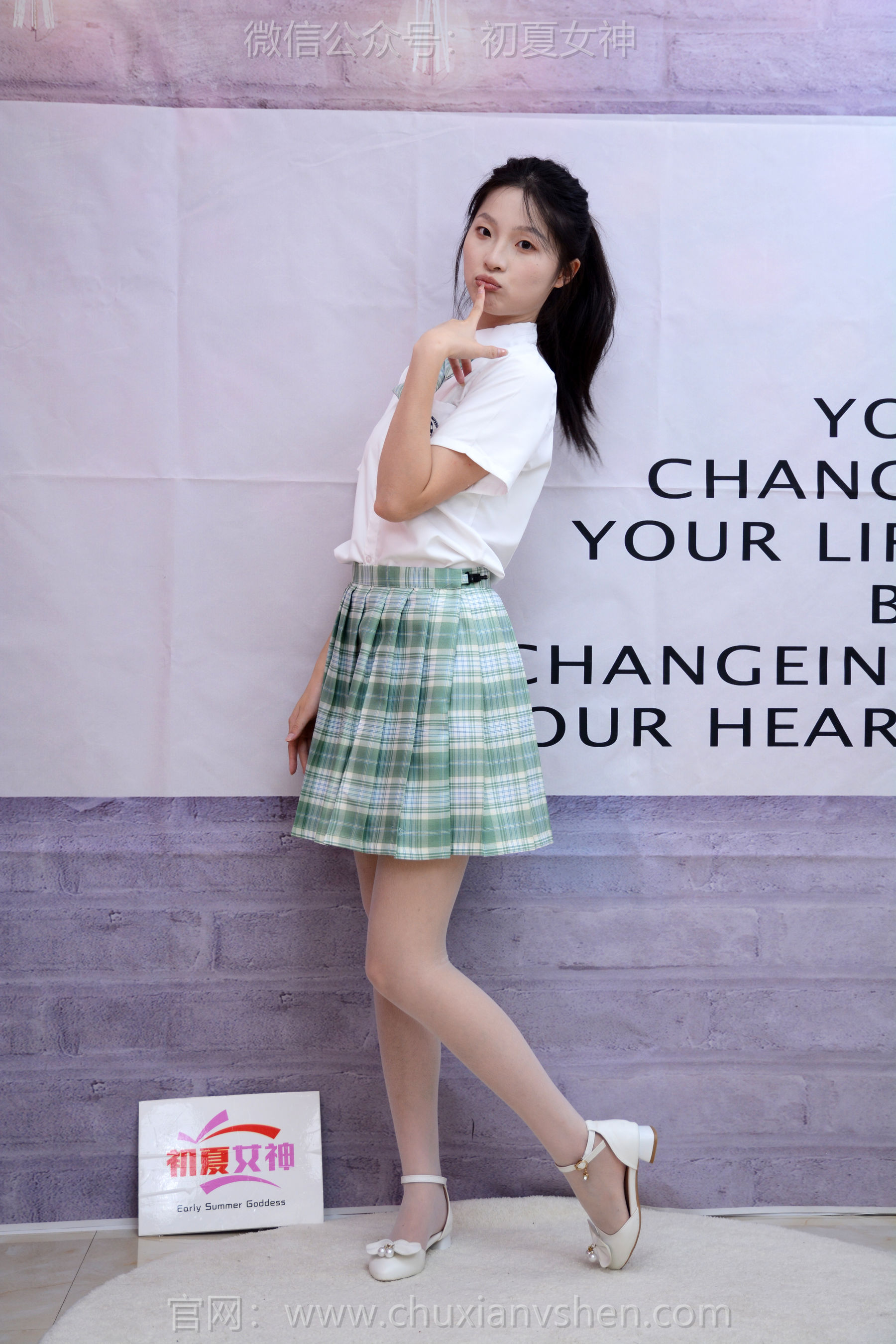 初夏女神 No.261 安妮 开学快乐/(140P)