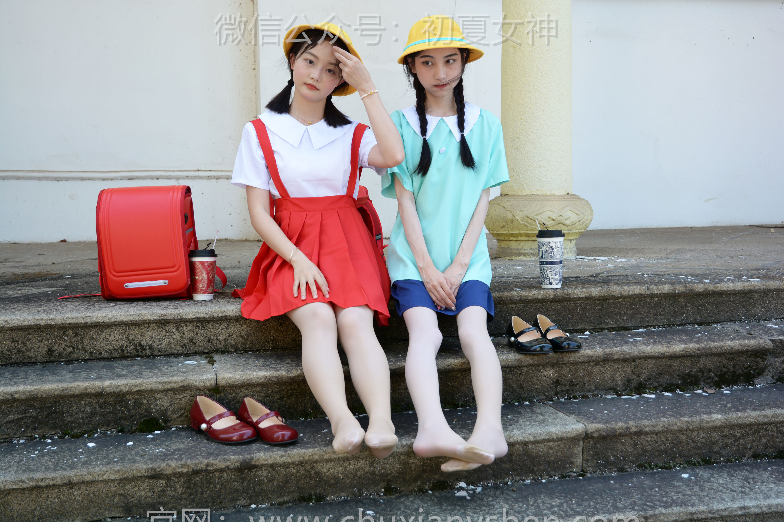 初夏女神 No.260 柒柒&双双 丸子vs小玉/(140P)