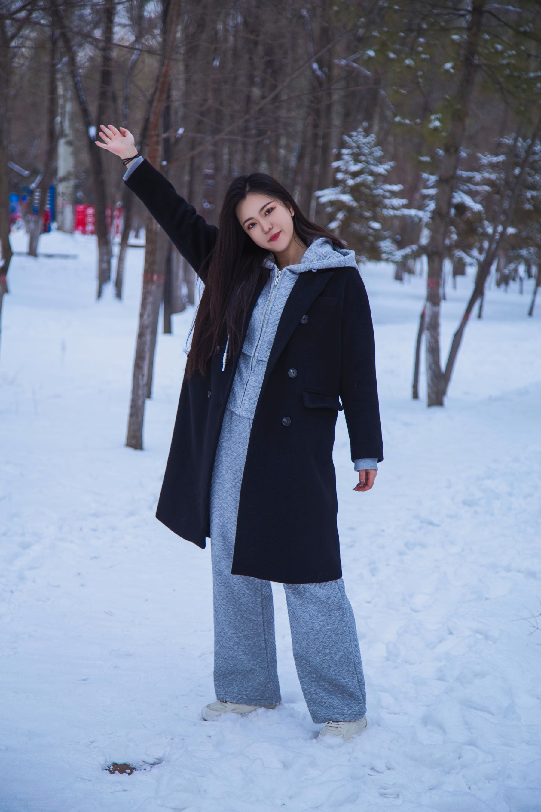 [织梦映像] 踏雪无痕-首次雪景拍摄，天寒地冻/(300P)