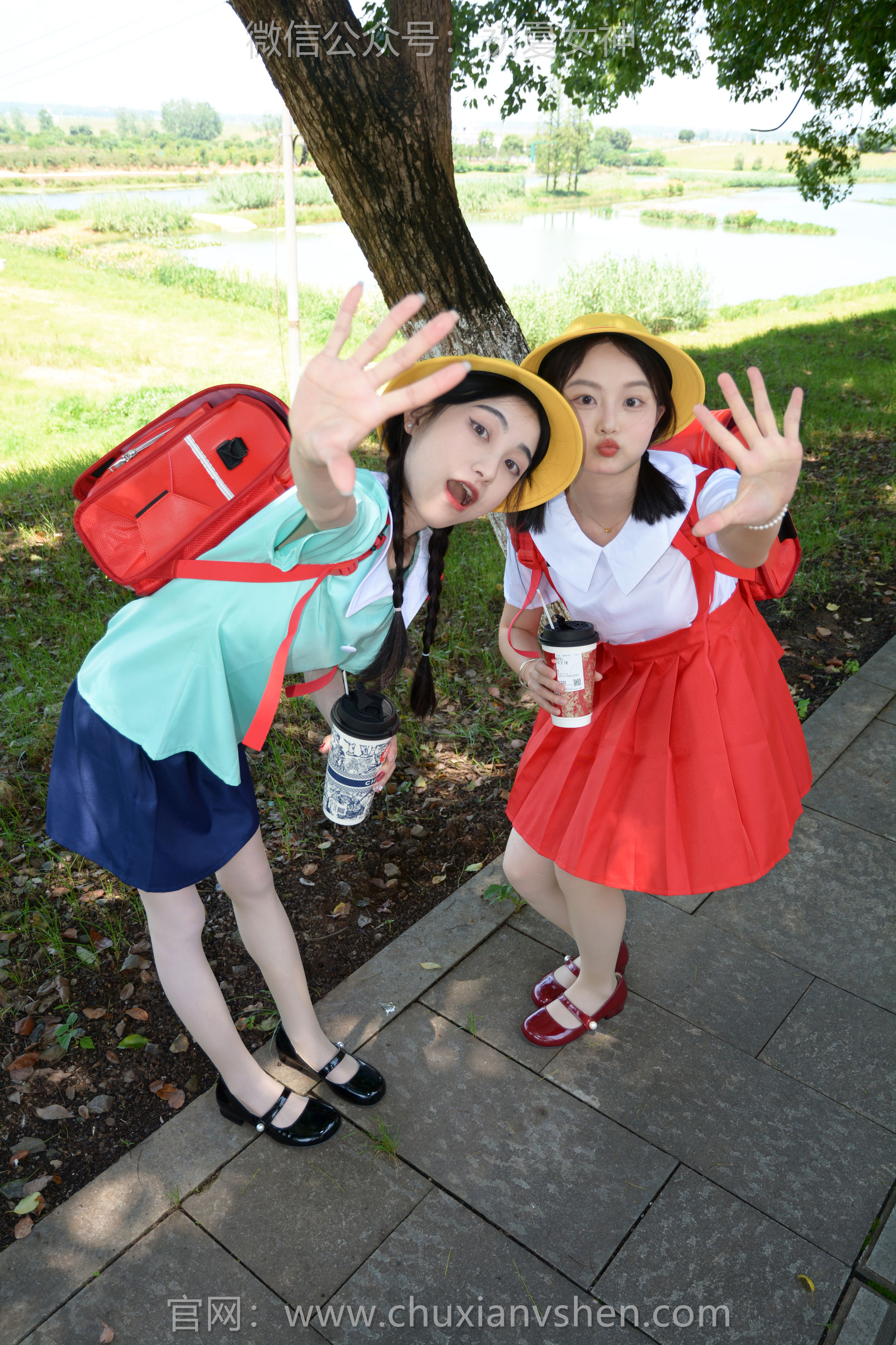 初夏女神 No.260 柒柒&双双 丸子vs小玉/(140P)