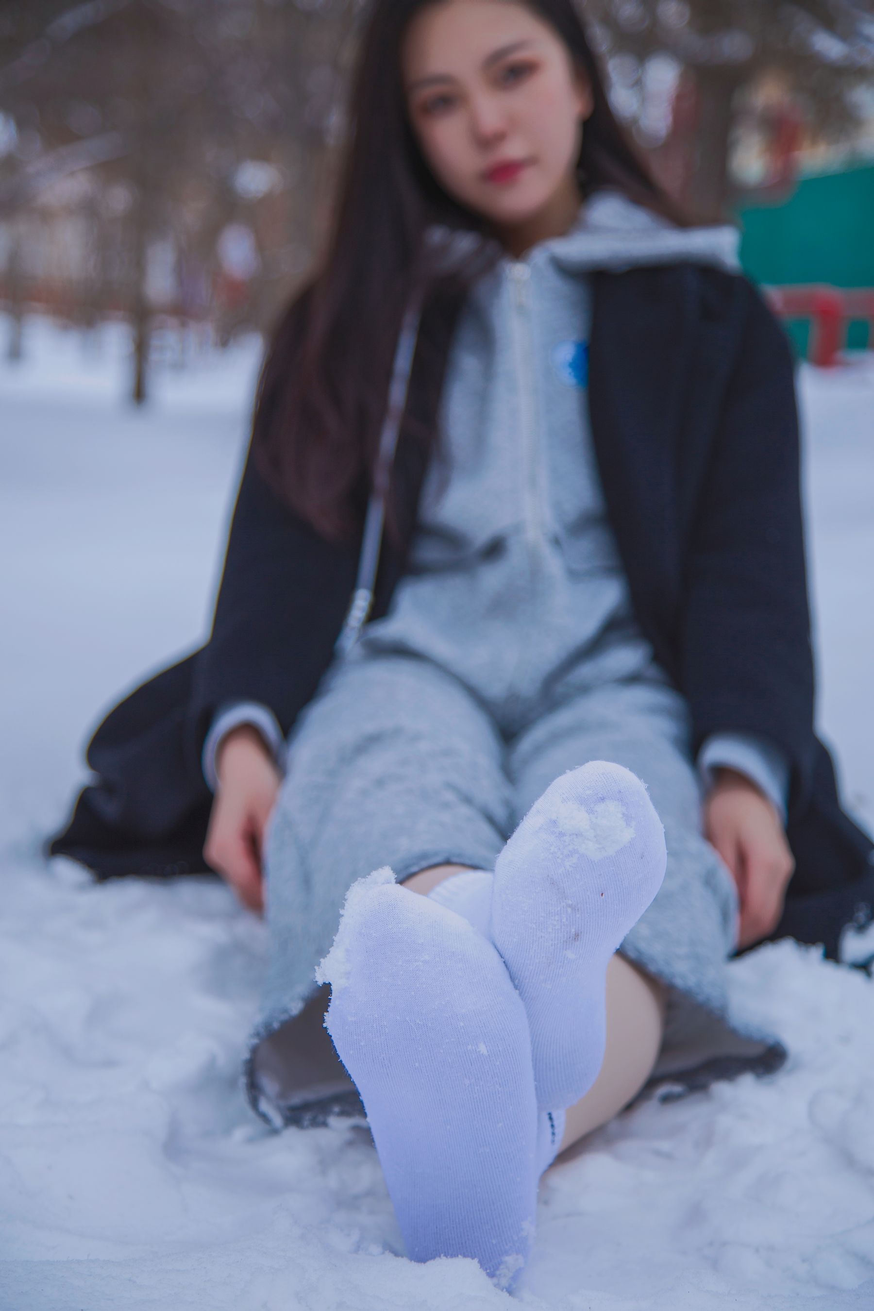 [织梦映像] 踏雪无痕-首次雪景拍摄，天寒地冻/(300P)