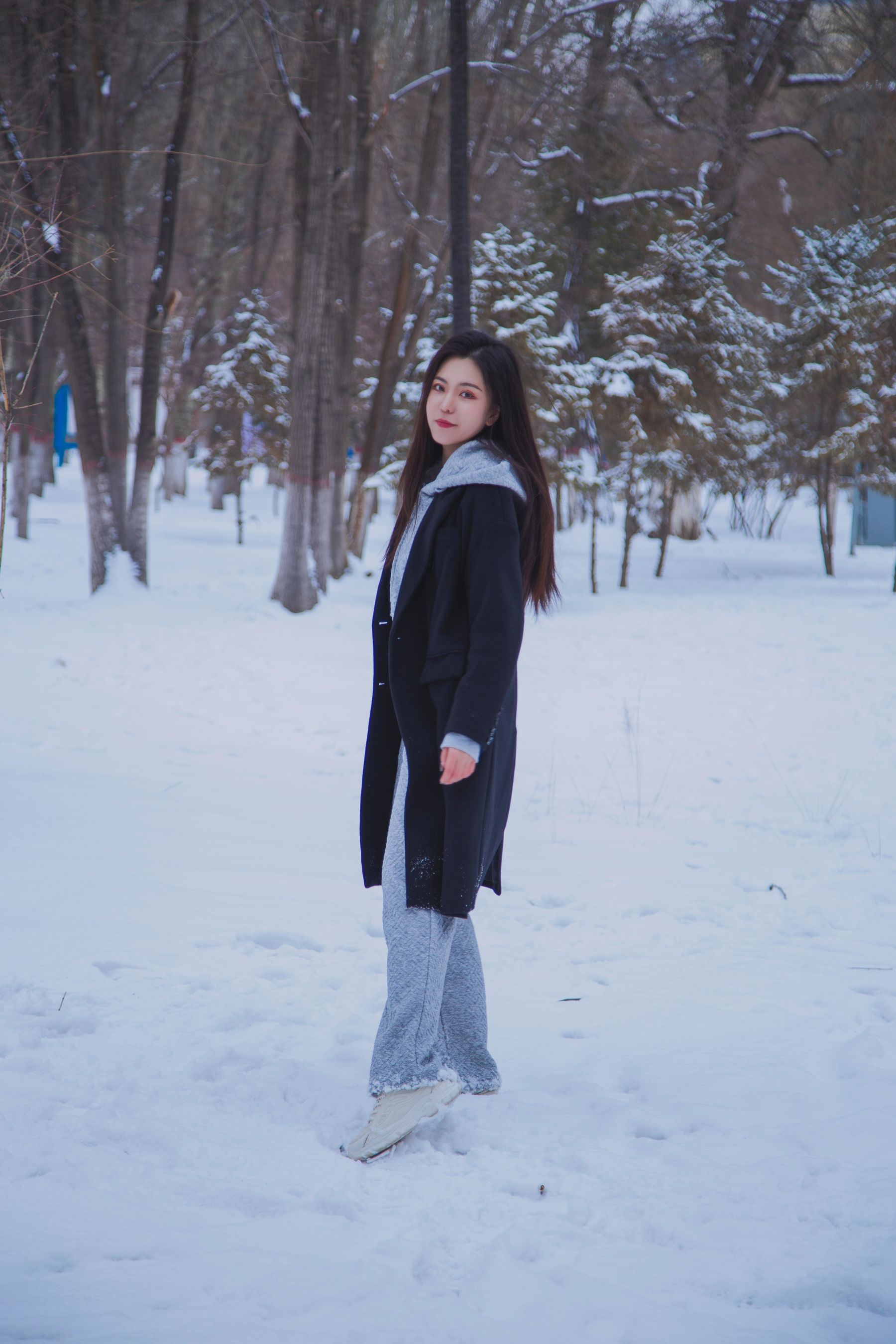 [织梦映像] 踏雪无痕-首次雪景拍摄，天寒地冻/(300P)