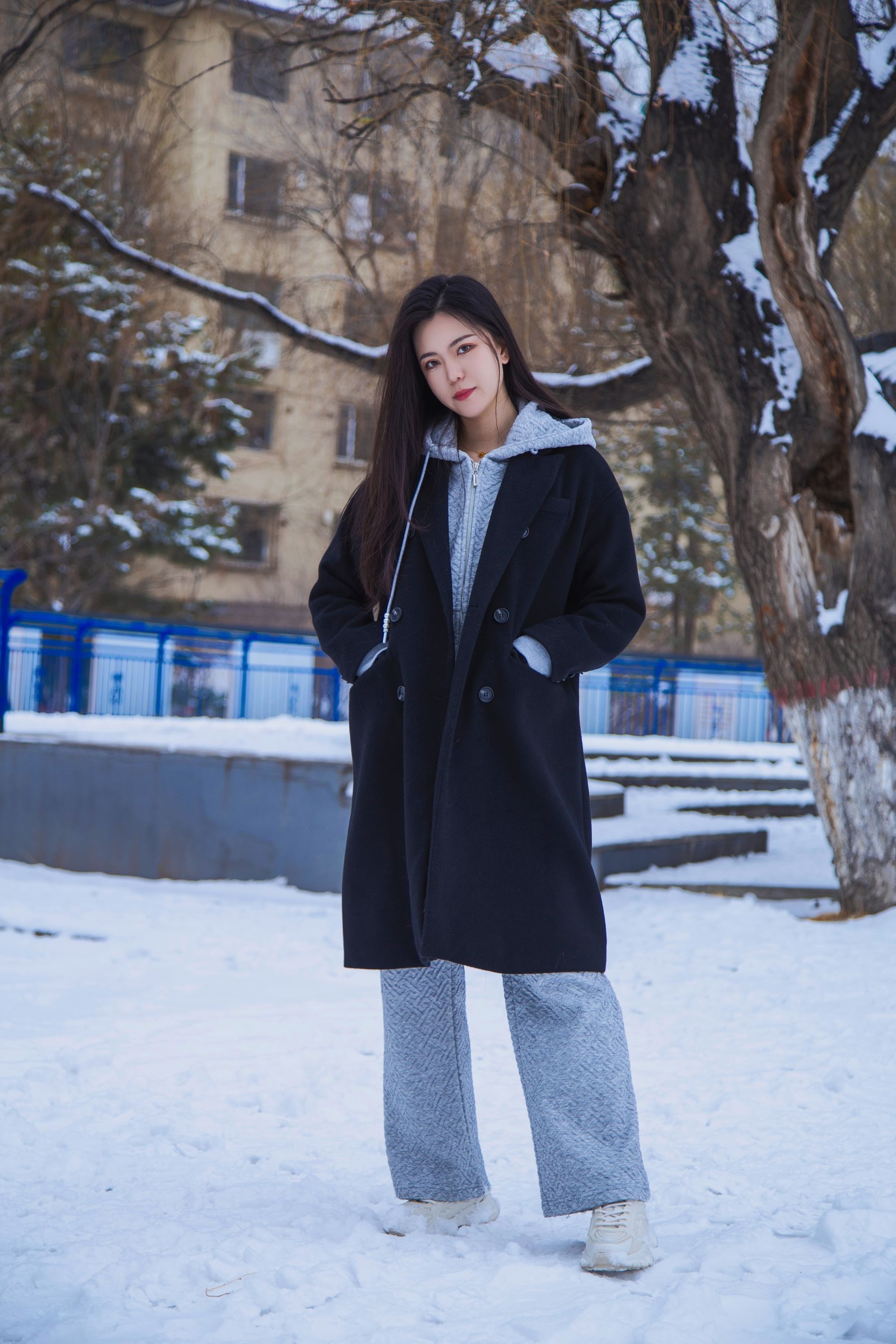 [织梦映像] 踏雪无痕-首次雪景拍摄，天寒地冻/(300P)