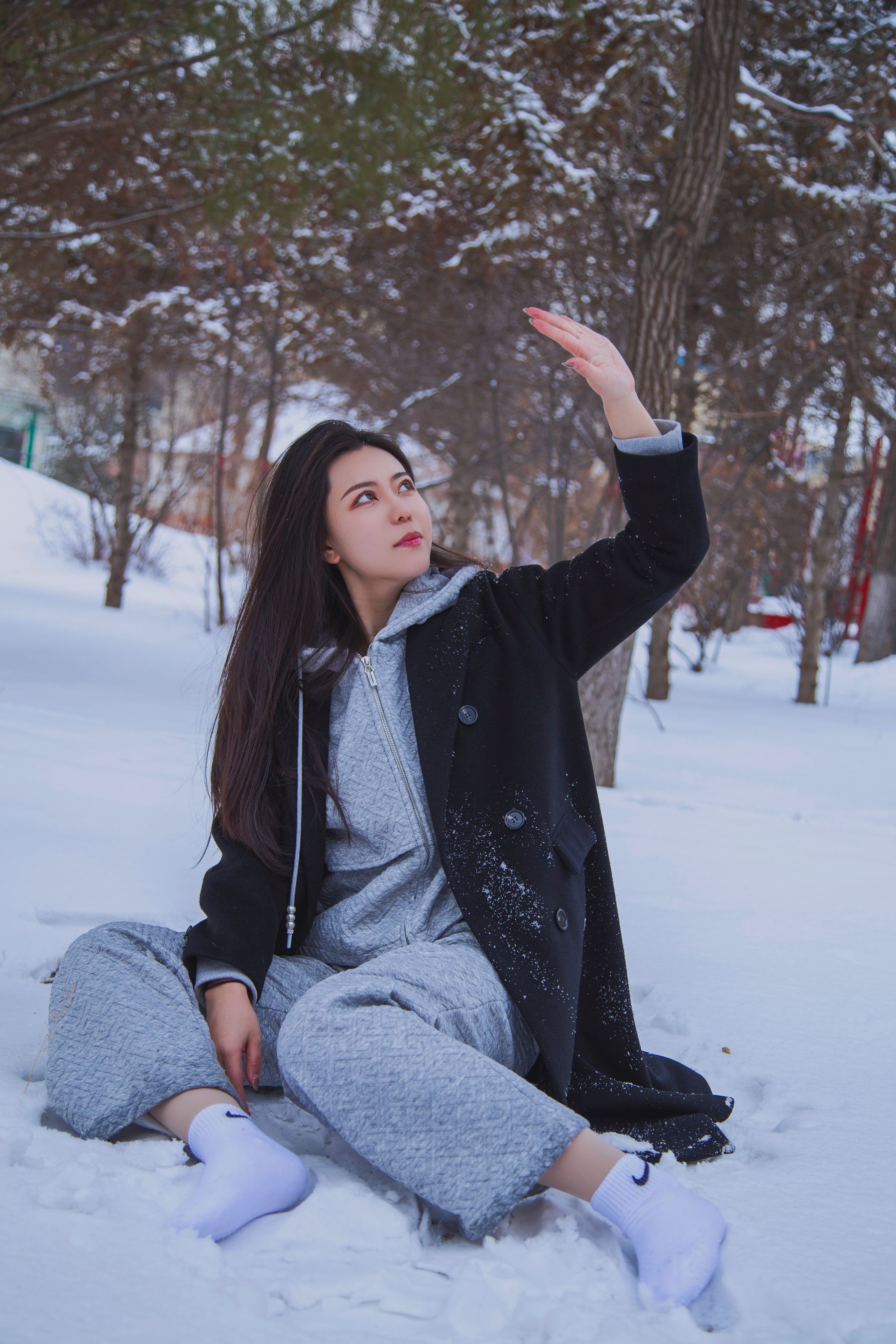 [织梦映像] 踏雪无痕-首次雪景拍摄，天寒地冻/(300P)