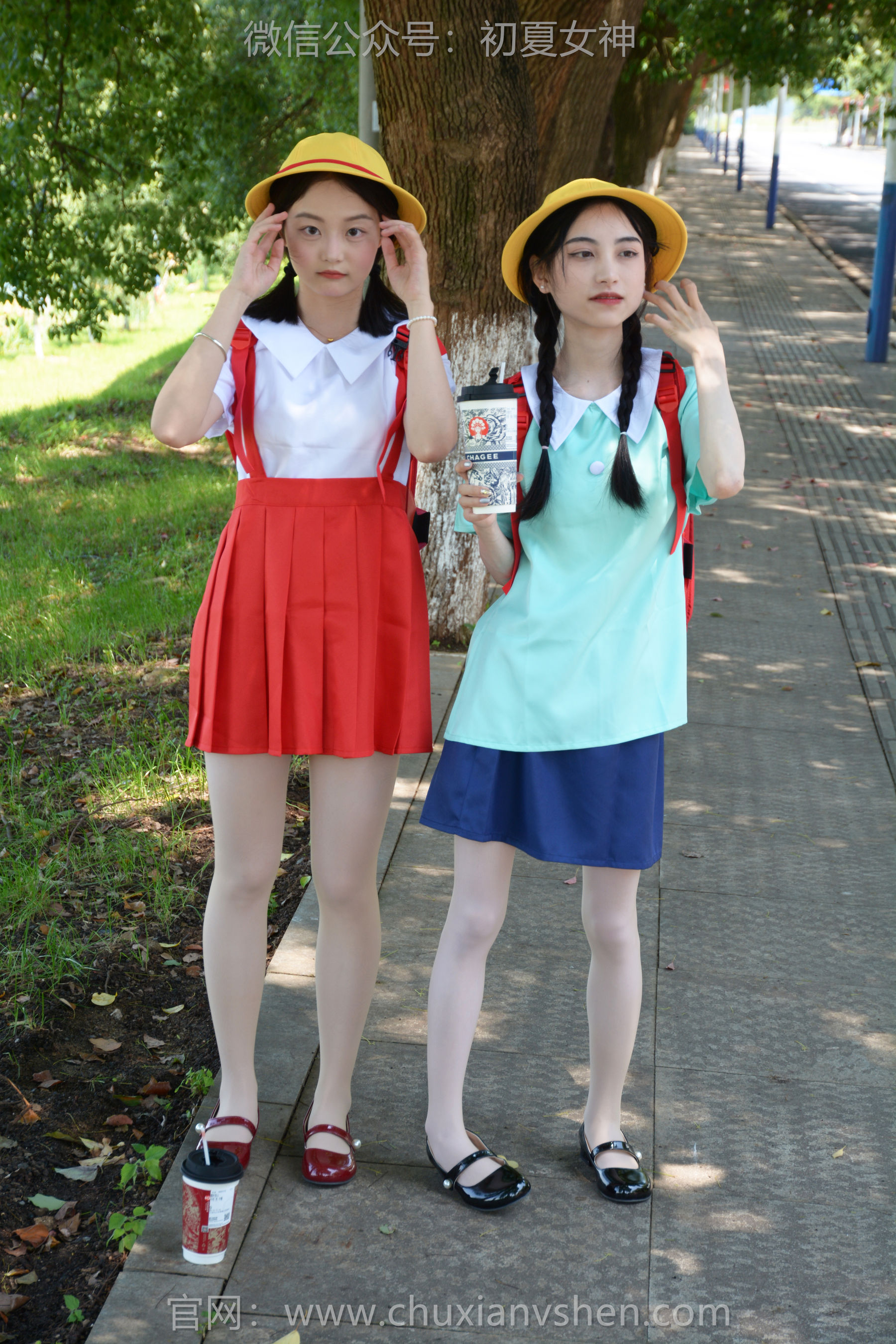 初夏女神 No.260 柒柒&双双 丸子vs小玉/(140P)