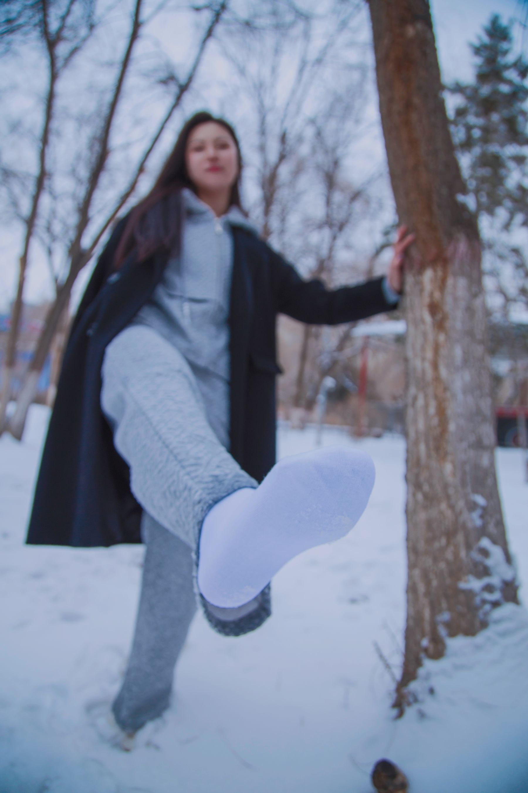 [织梦映像] 踏雪无痕-首次雪景拍摄，天寒地冻/(300P)