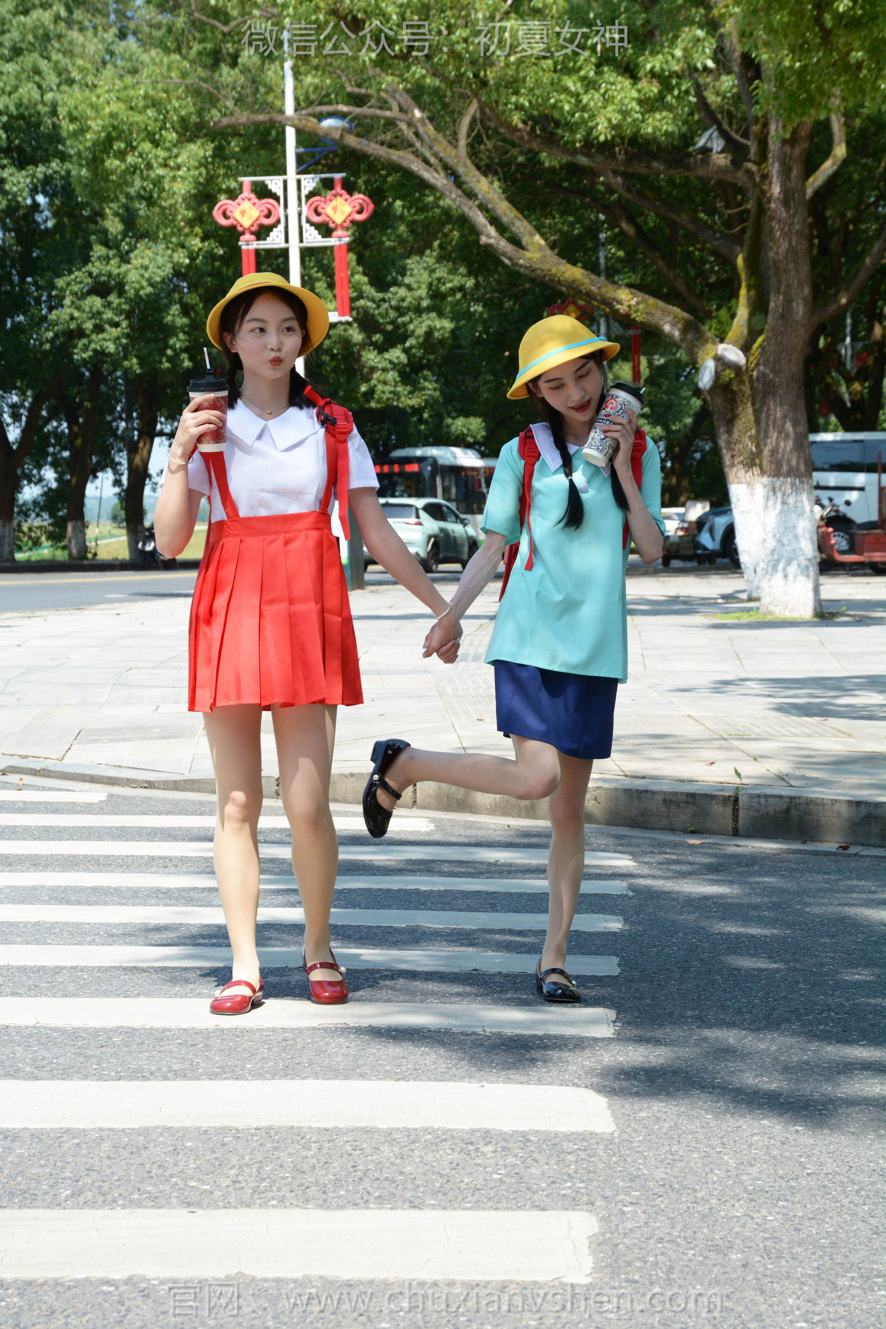 初夏女神 No.260 柒柒&双双 丸子vs小玉/(140P)