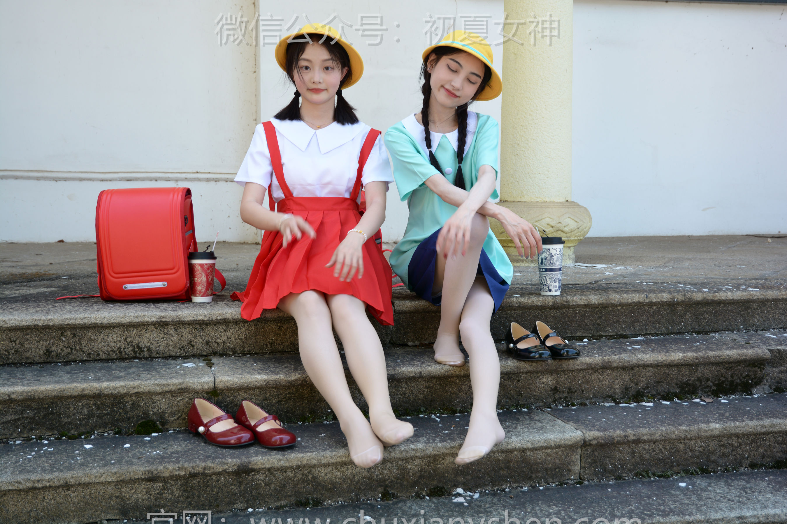 初夏女神 No.260 柒柒&双双 丸子vs小玉/(140P)