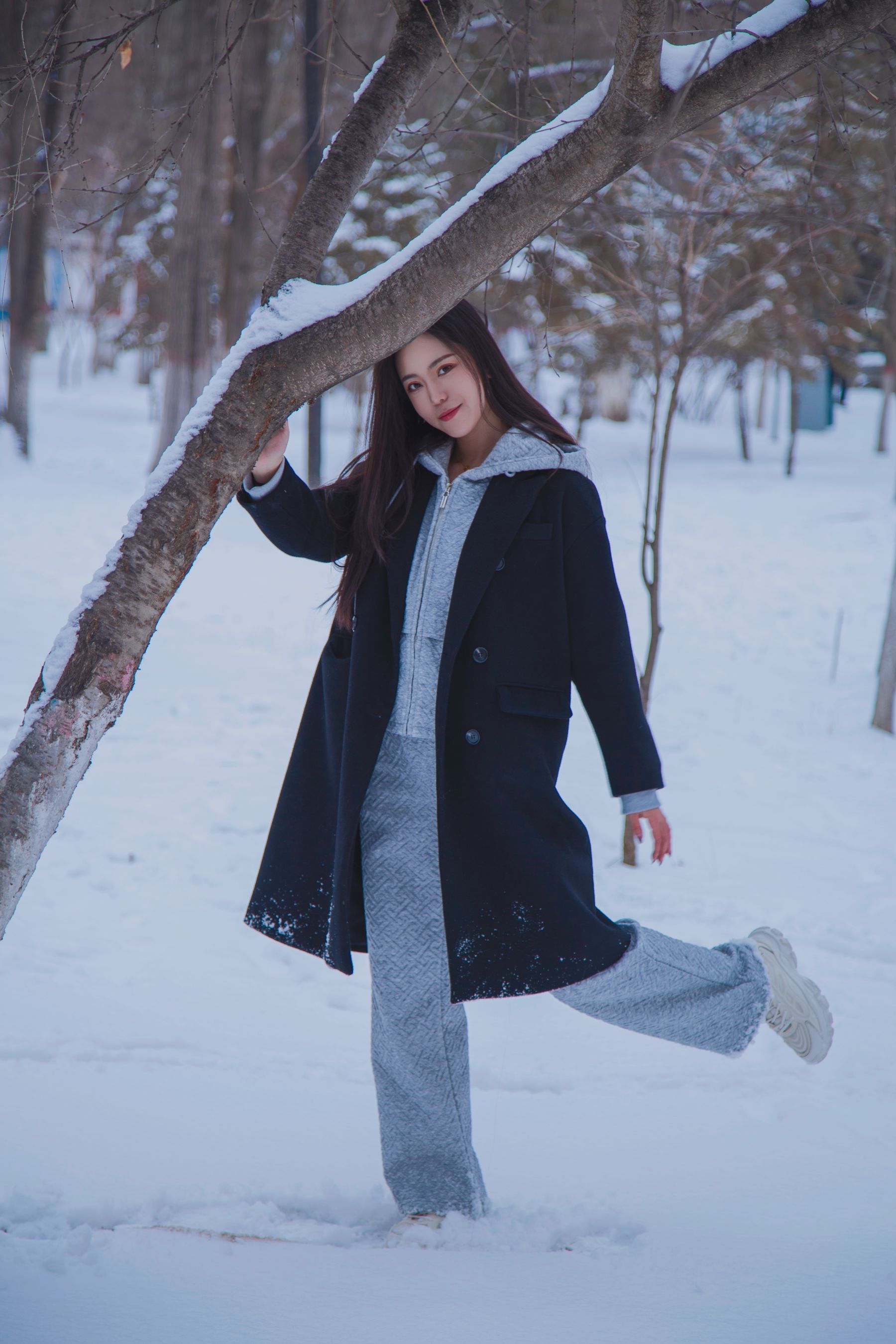 [织梦映像] 踏雪无痕-首次雪景拍摄，天寒地冻/(300P)