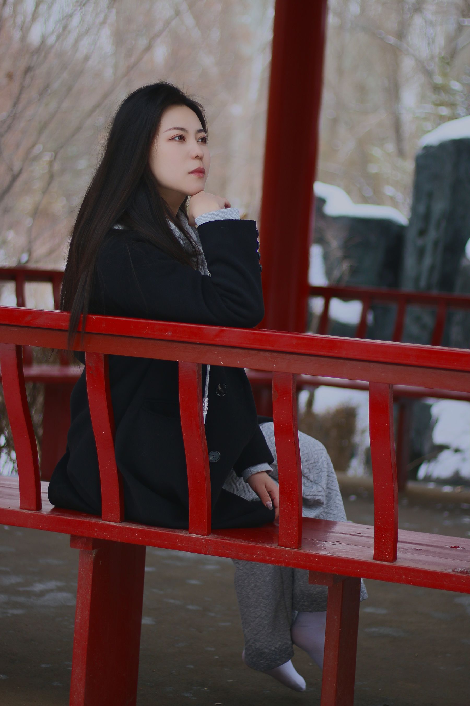 [织梦映像] 踏雪无痕-首次雪景拍摄，天寒地冻/(300P)