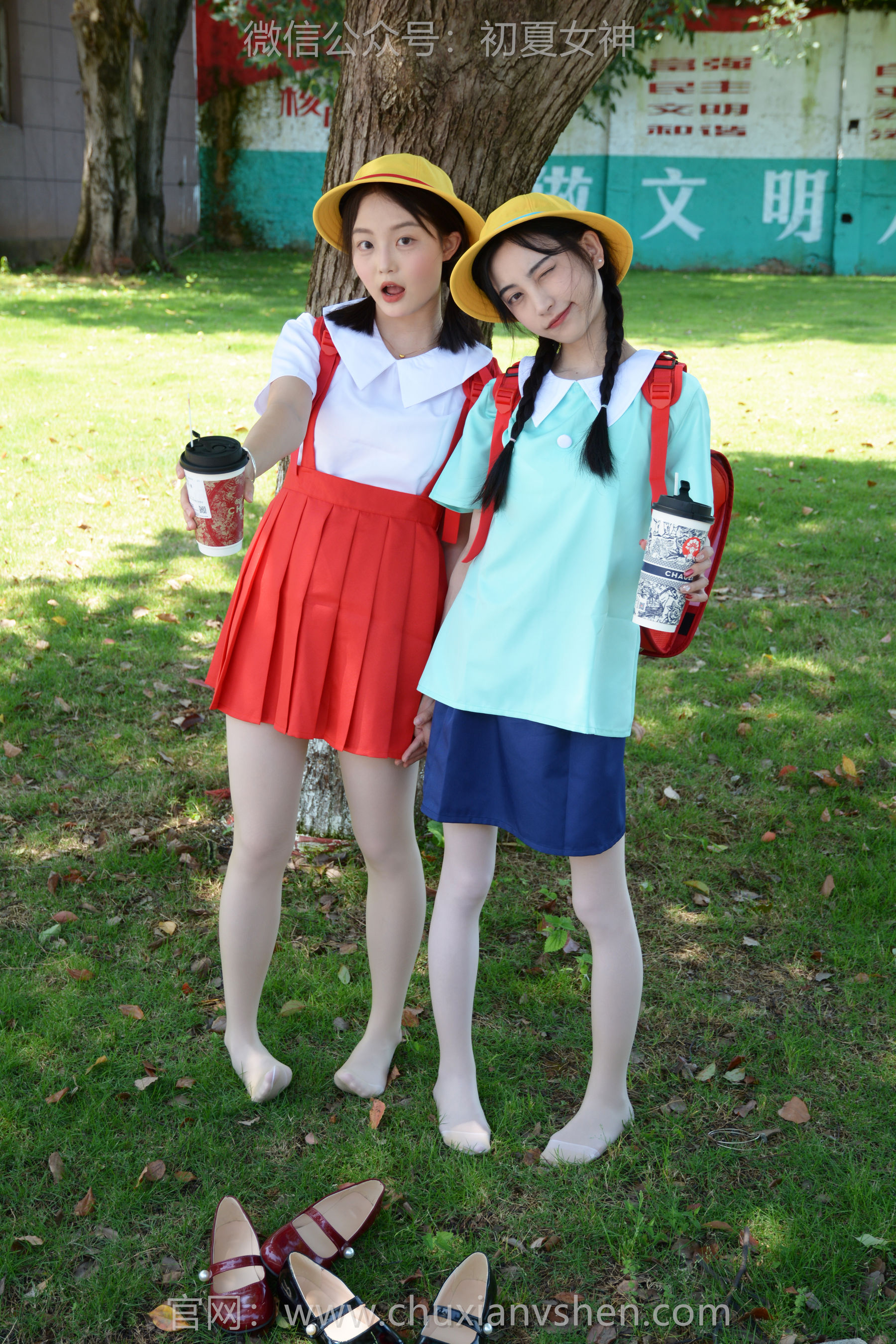 初夏女神 No.260 柒柒&双双 丸子vs小玉/(140P)