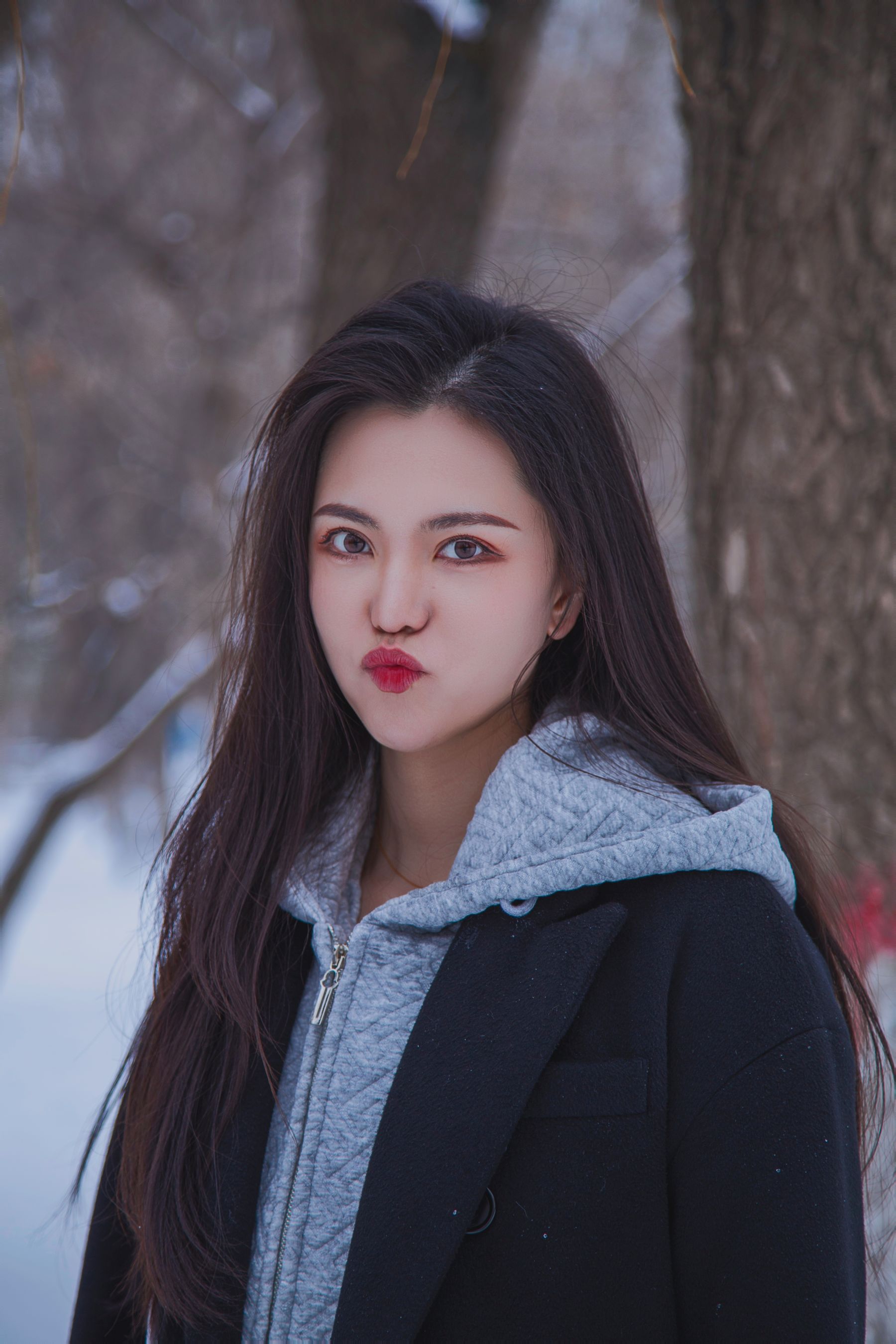 [织梦映像] 踏雪无痕-首次雪景拍摄，天寒地冻/(300P)