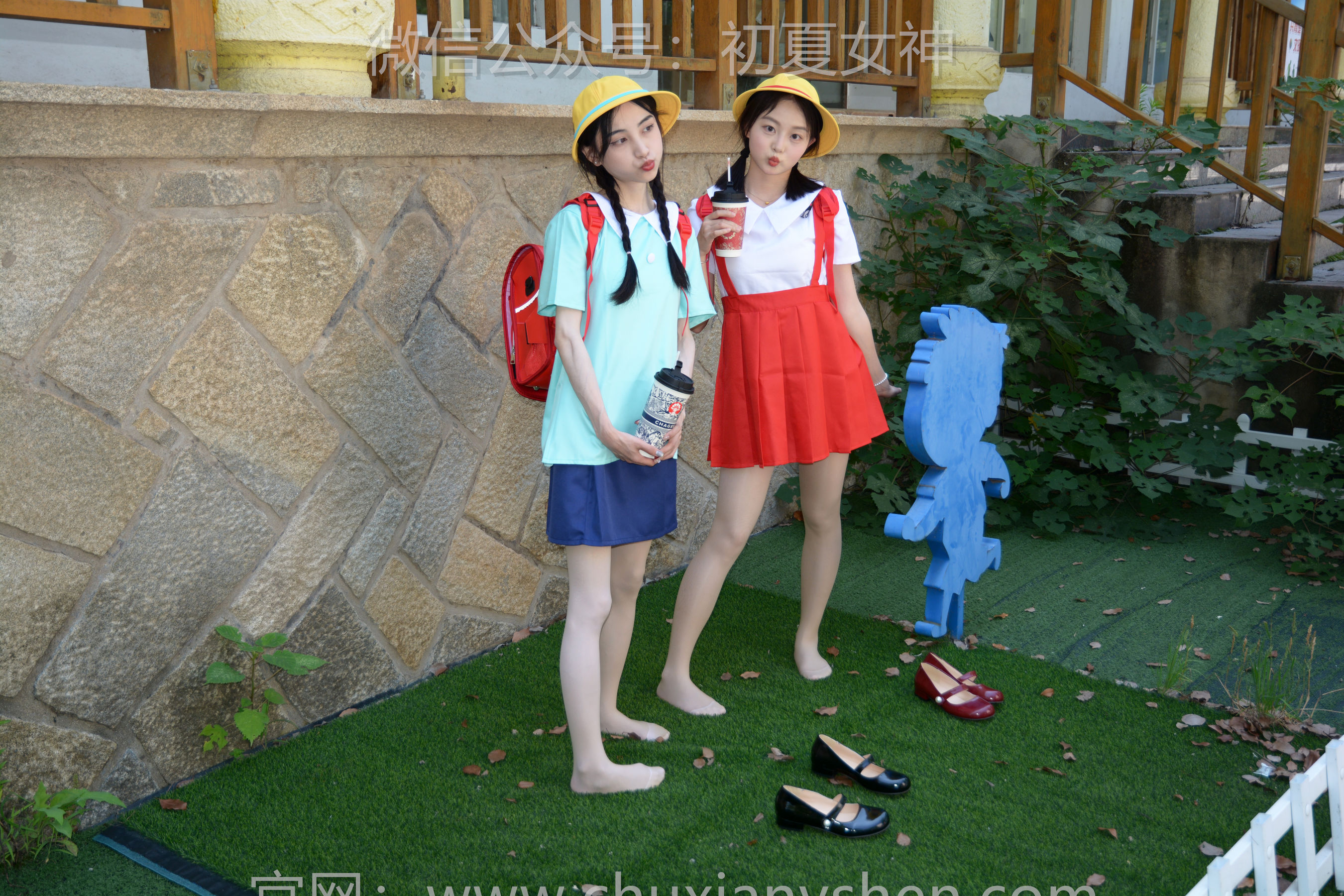 初夏女神 No.260 柒柒&双双 丸子vs小玉/(140P)