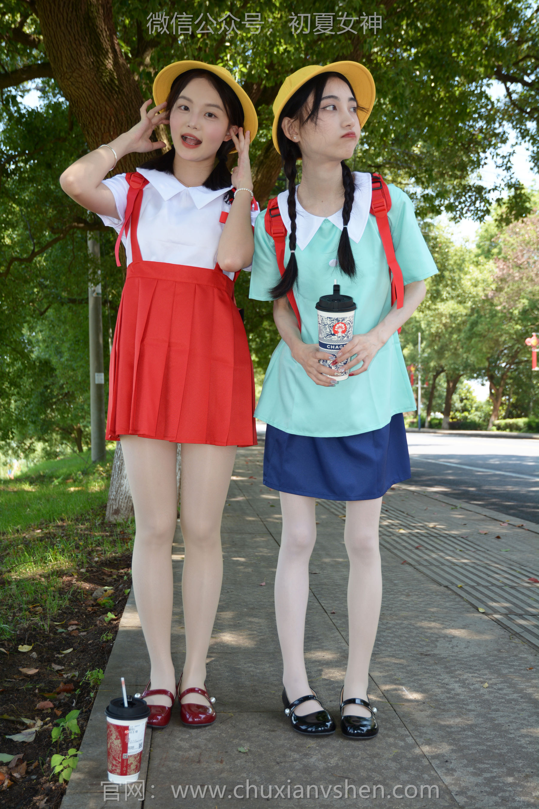 初夏女神 No.260 柒柒&双双 丸子vs小玉/(140P)