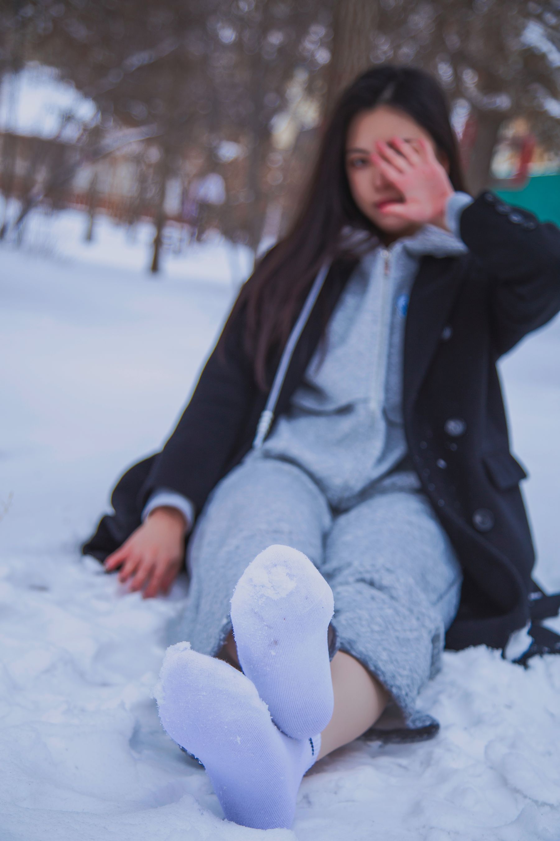 [织梦映像] 踏雪无痕-首次雪景拍摄，天寒地冻/(300P)