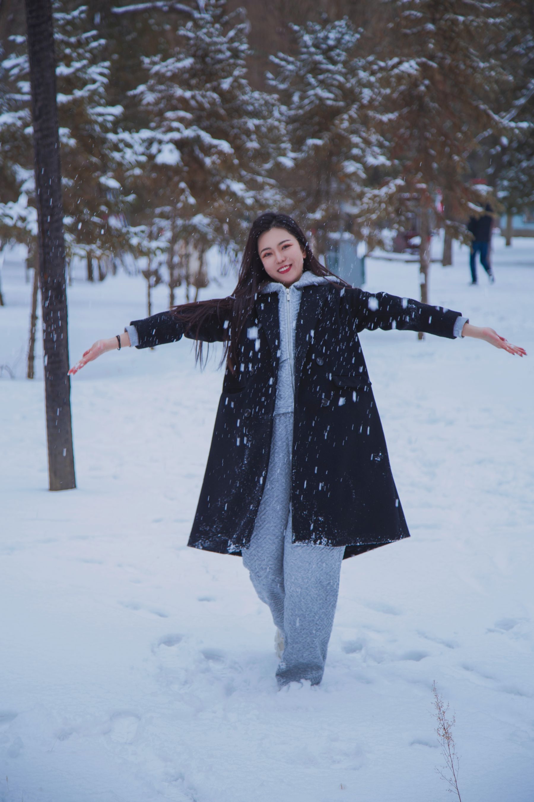 [织梦映像] 踏雪无痕-首次雪景拍摄，天寒地冻/(300P)