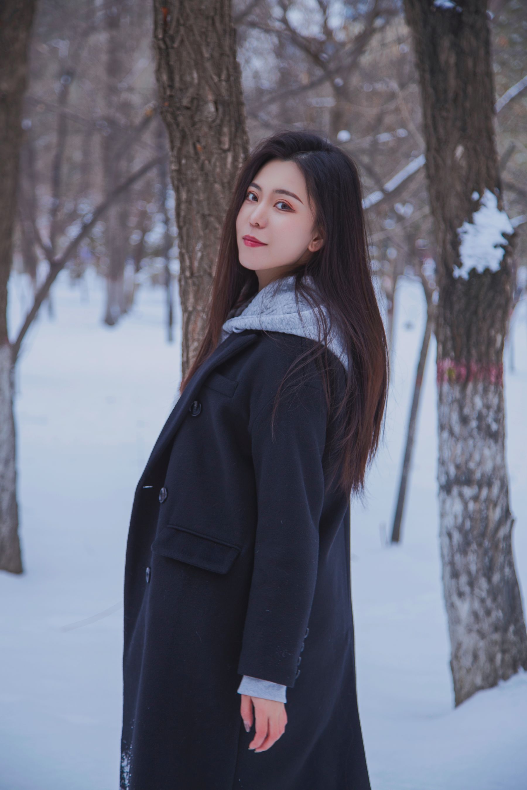 [织梦映像] 踏雪无痕-首次雪景拍摄，天寒地冻/(300P)