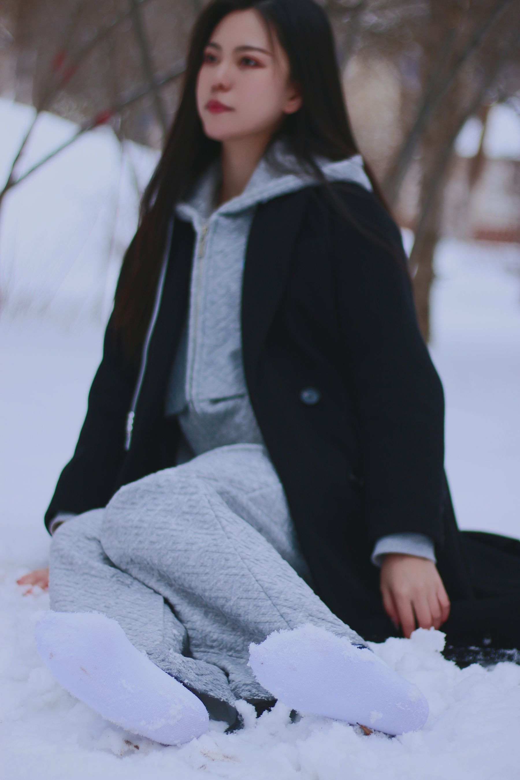 [织梦映像] 踏雪无痕-首次雪景拍摄，天寒地冻/(300P)