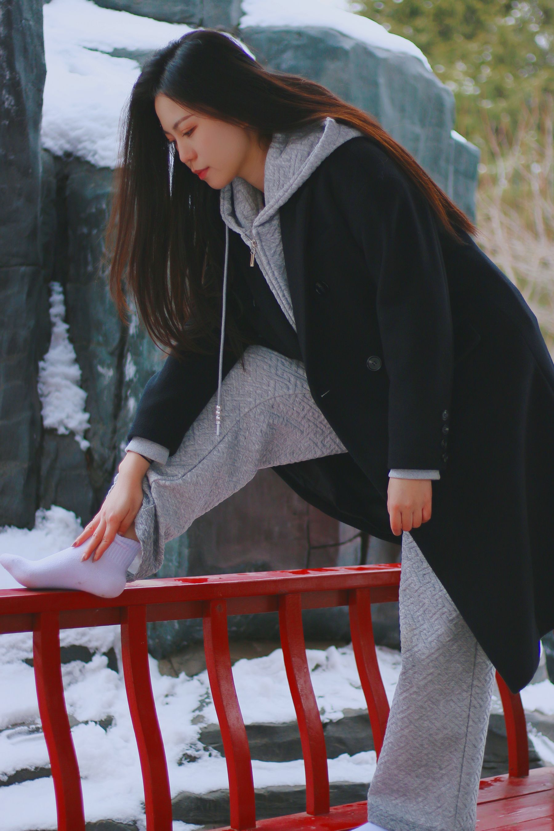 [织梦映像] 踏雪无痕-首次雪景拍摄，天寒地冻/(300P)