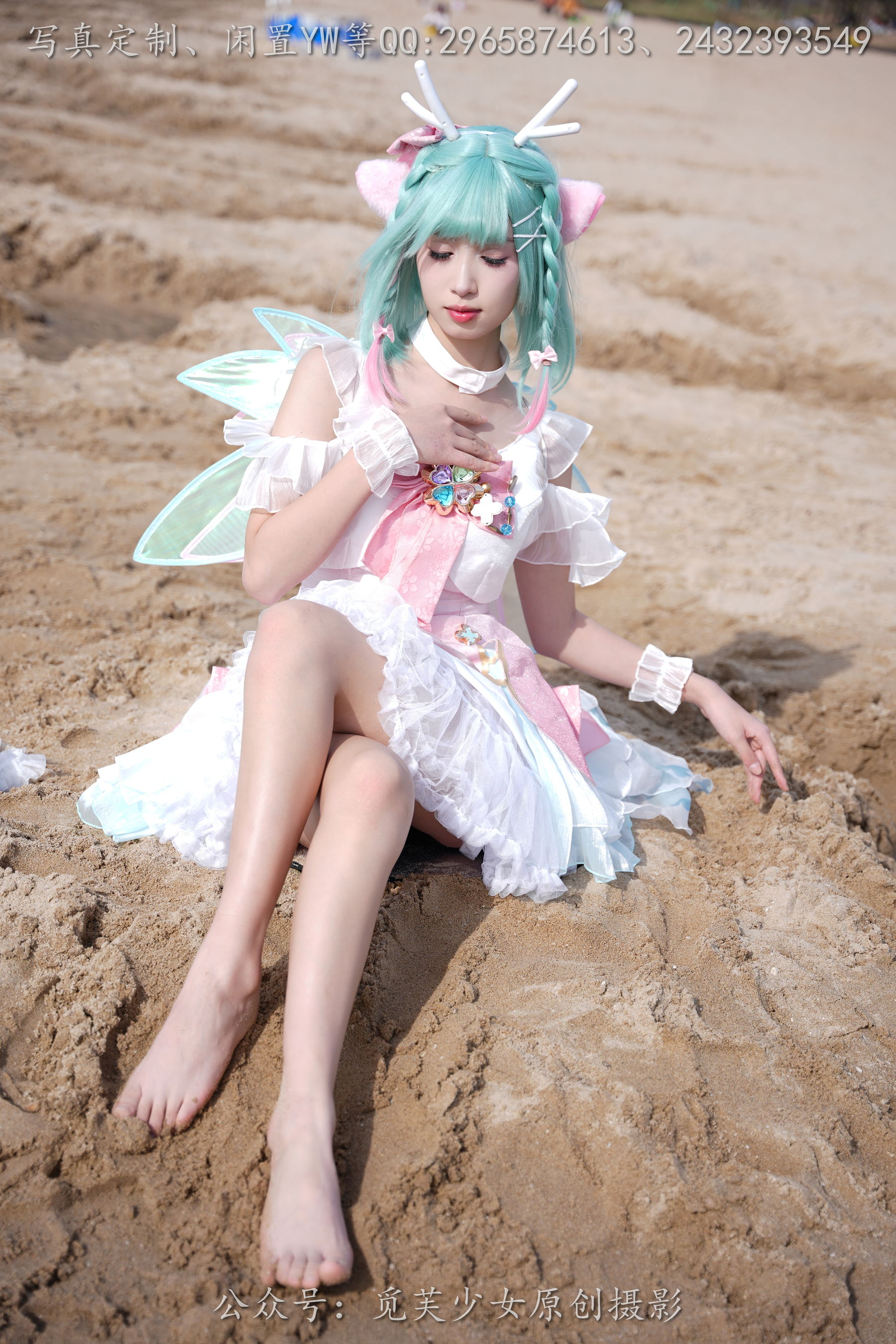 [觅芙少女] NO.306 小研 -瑶时之祈愿cos/(210P)