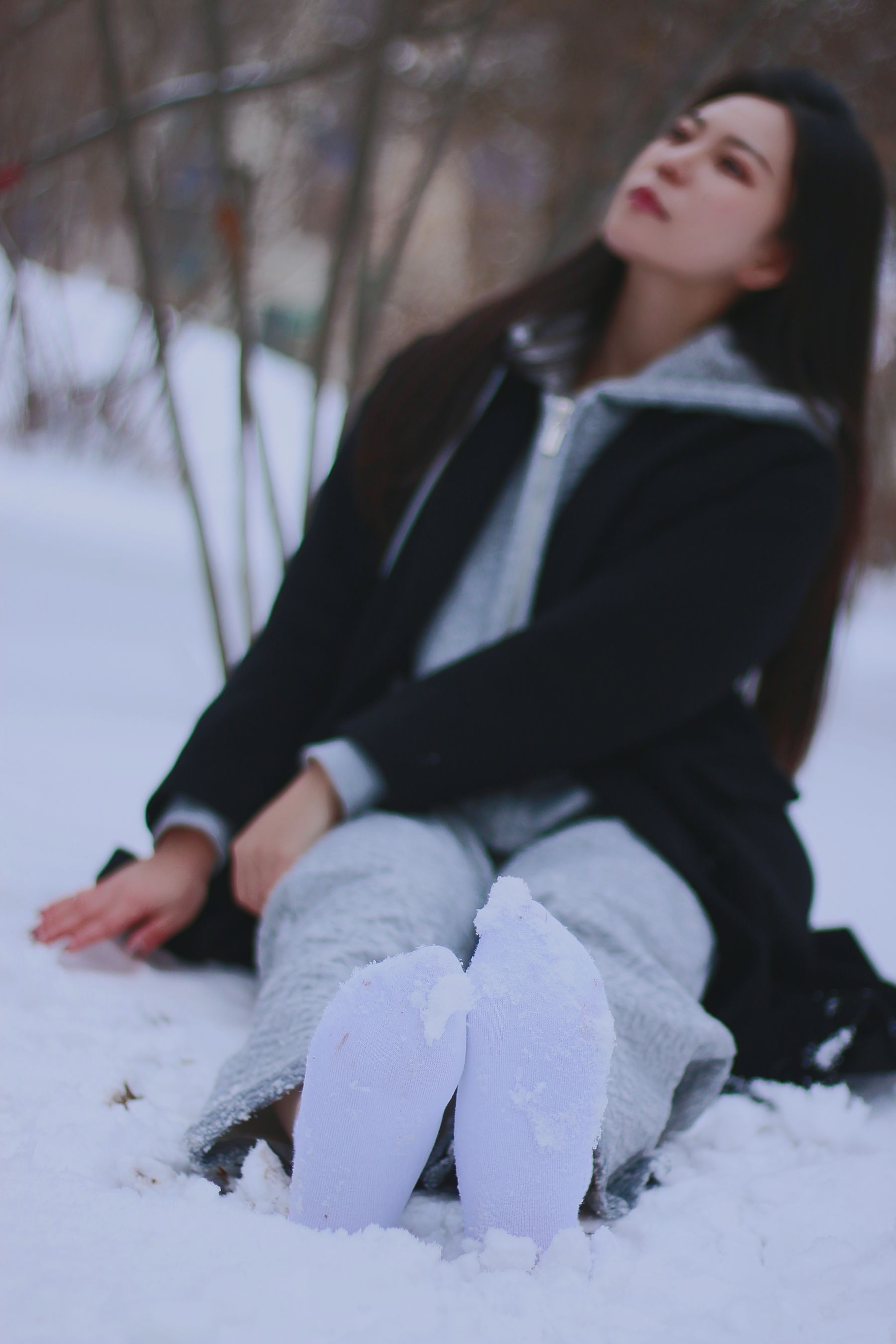 [织梦映像] 踏雪无痕-首次雪景拍摄，天寒地冻/(300P)