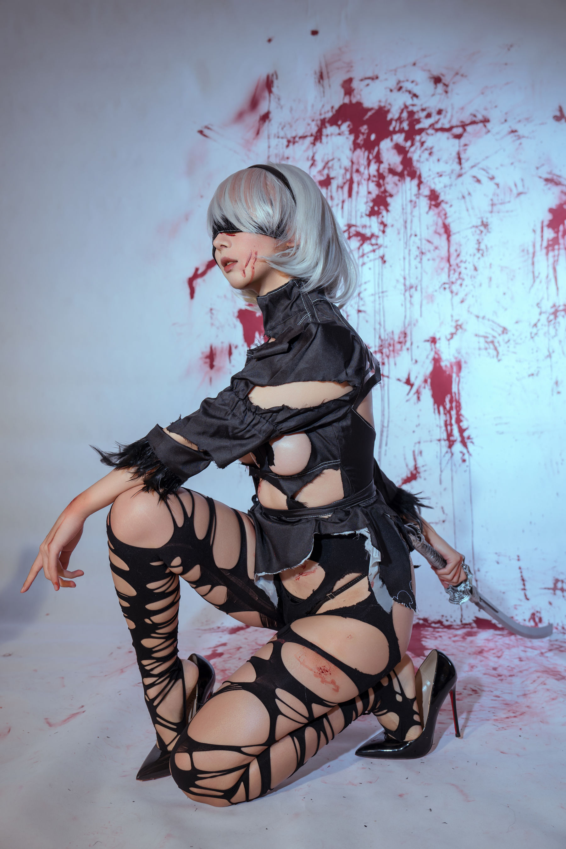 云溪溪 - 奶桃桃 2B YoRHa No.2 Type B 下/(195P)