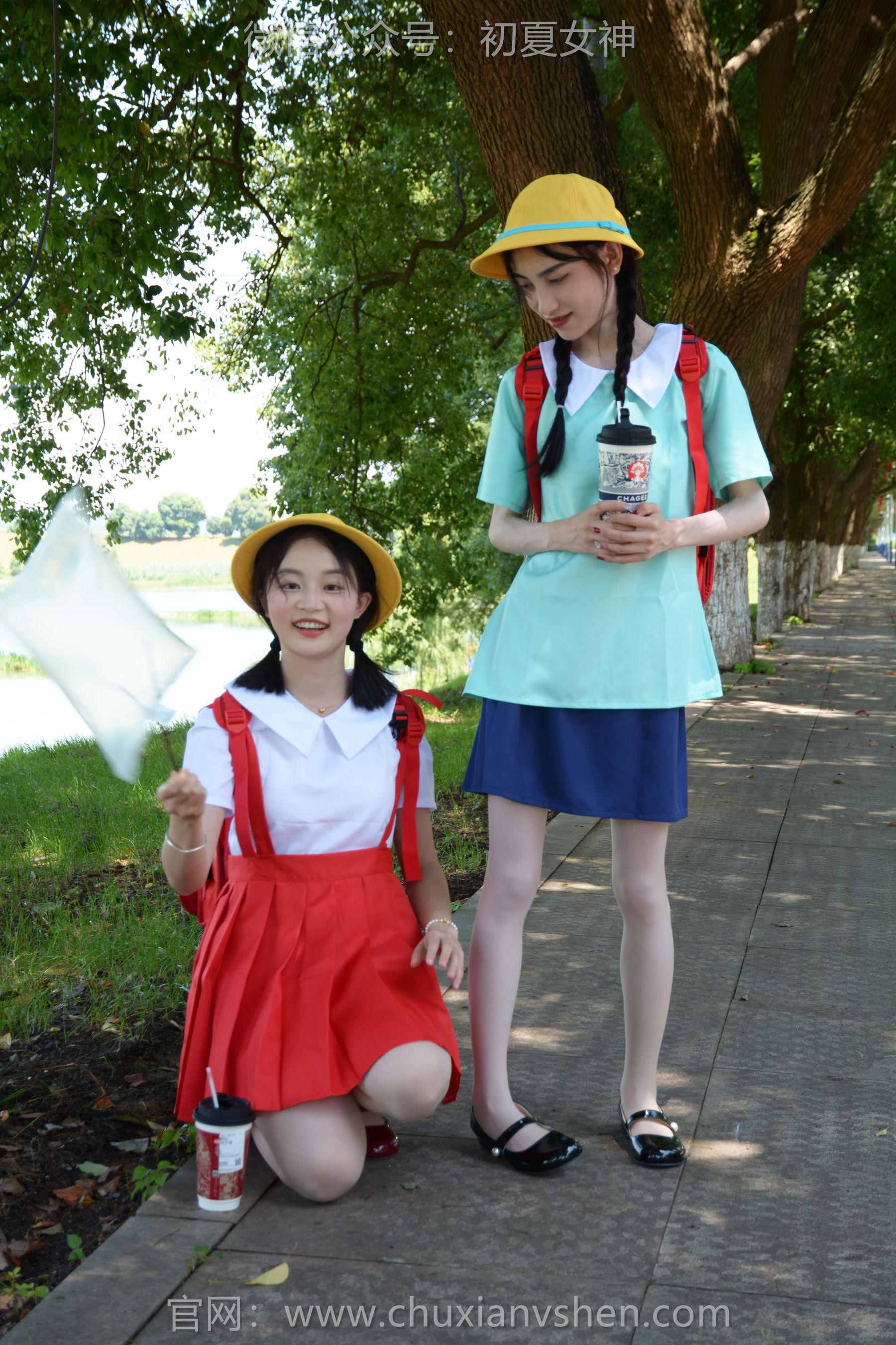 初夏女神 No.260 柒柒&双双 丸子vs小玉/(140P)