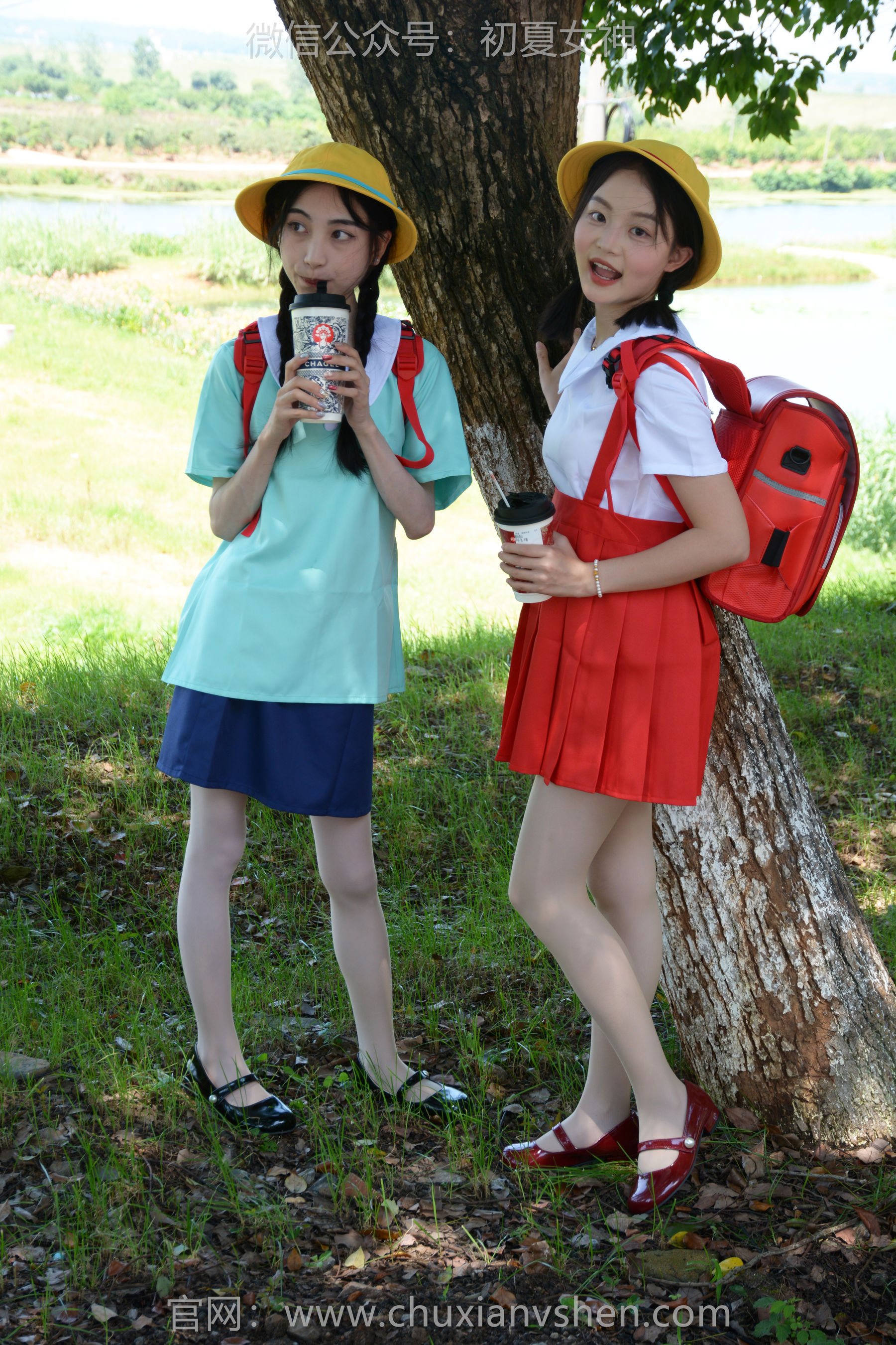 初夏女神 No.260 柒柒&双双 丸子vs小玉/(140P)