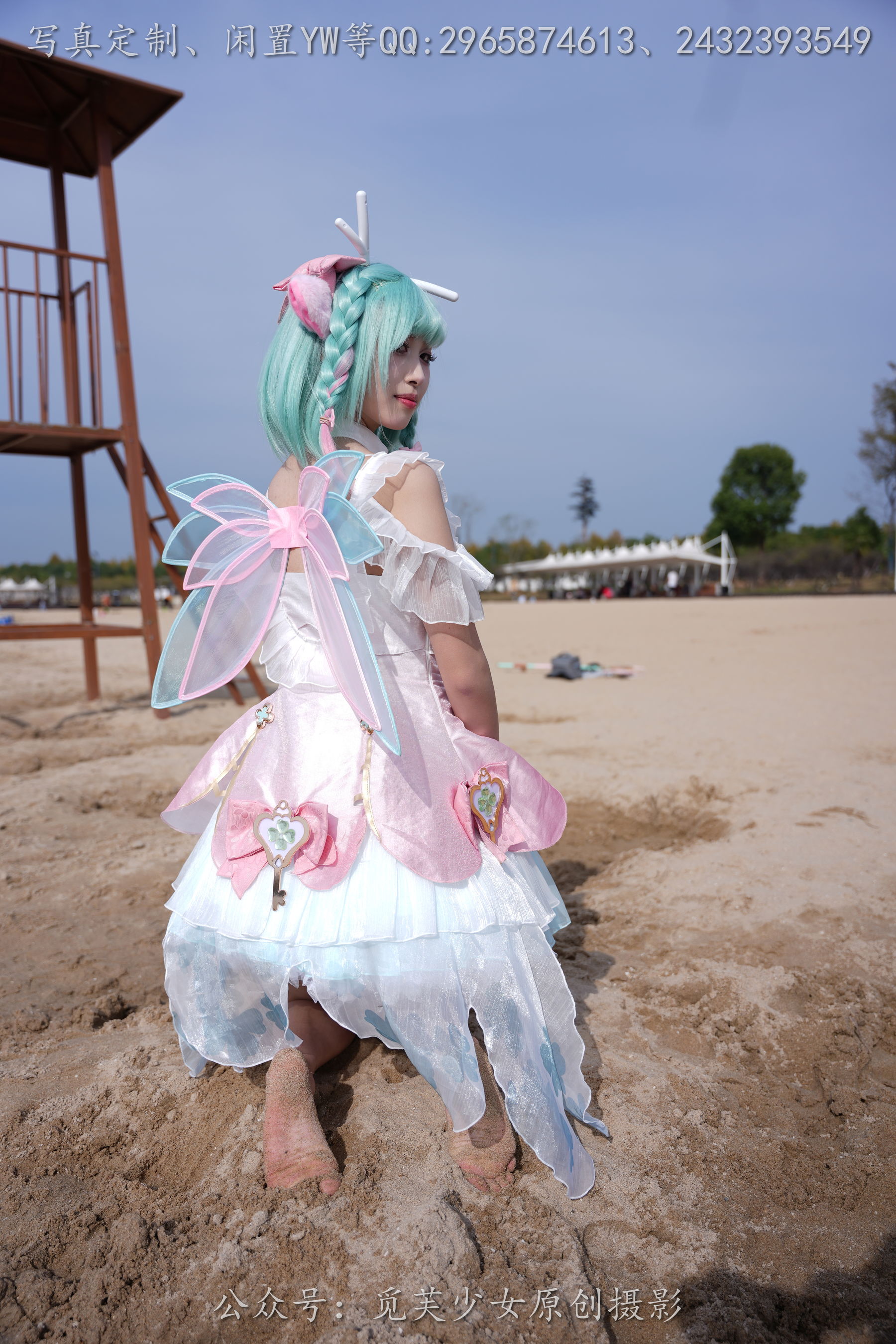 [觅芙少女] NO.306 小研 -瑶时之祈愿cos/(210P)