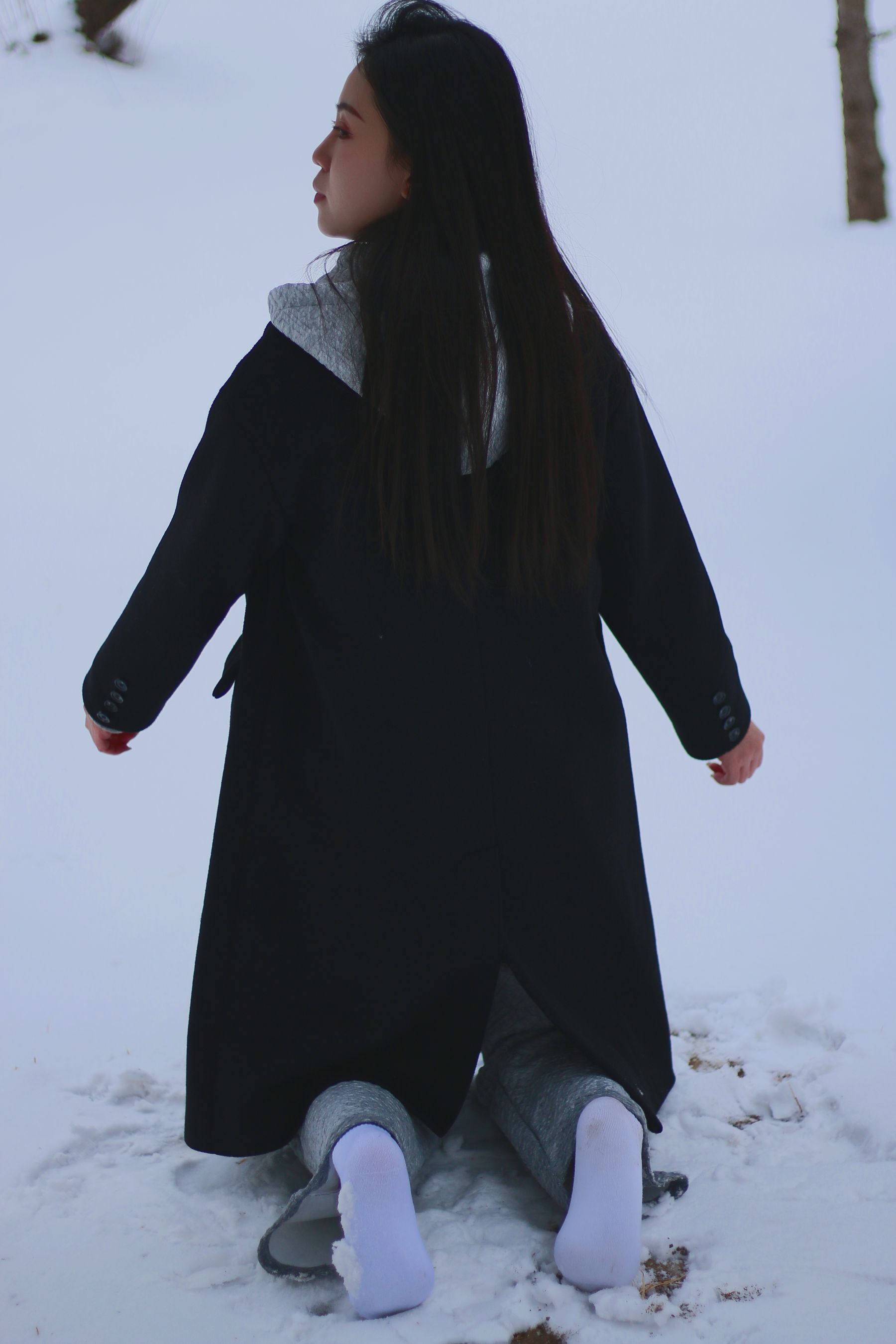 [织梦映像] 踏雪无痕-首次雪景拍摄，天寒地冻/(300P)