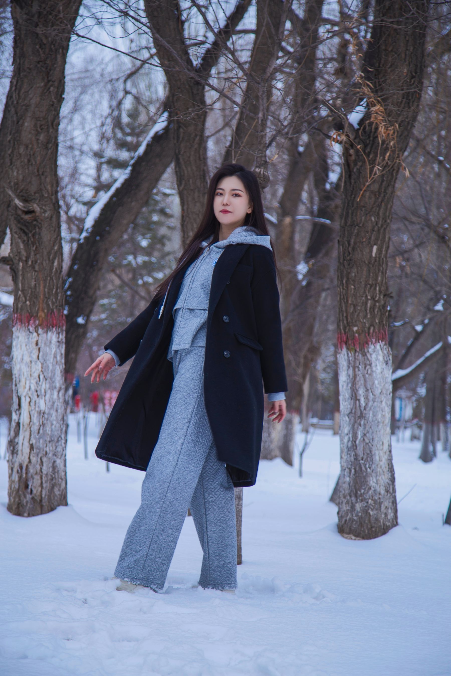 [织梦映像] 踏雪无痕-首次雪景拍摄，天寒地冻/(300P)