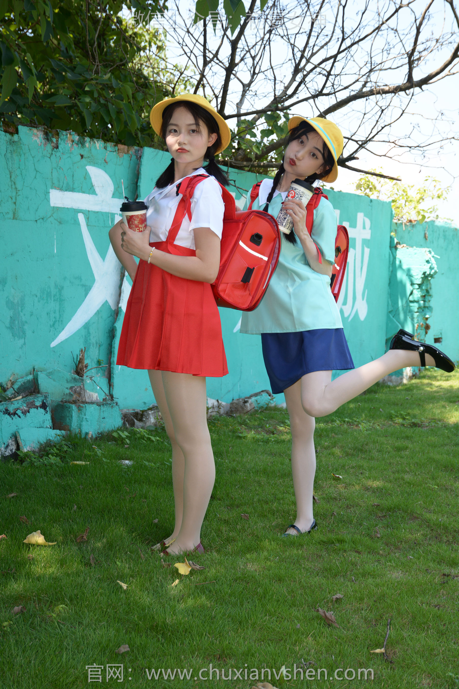 初夏女神 No.260 柒柒&双双 丸子vs小玉/(140P)