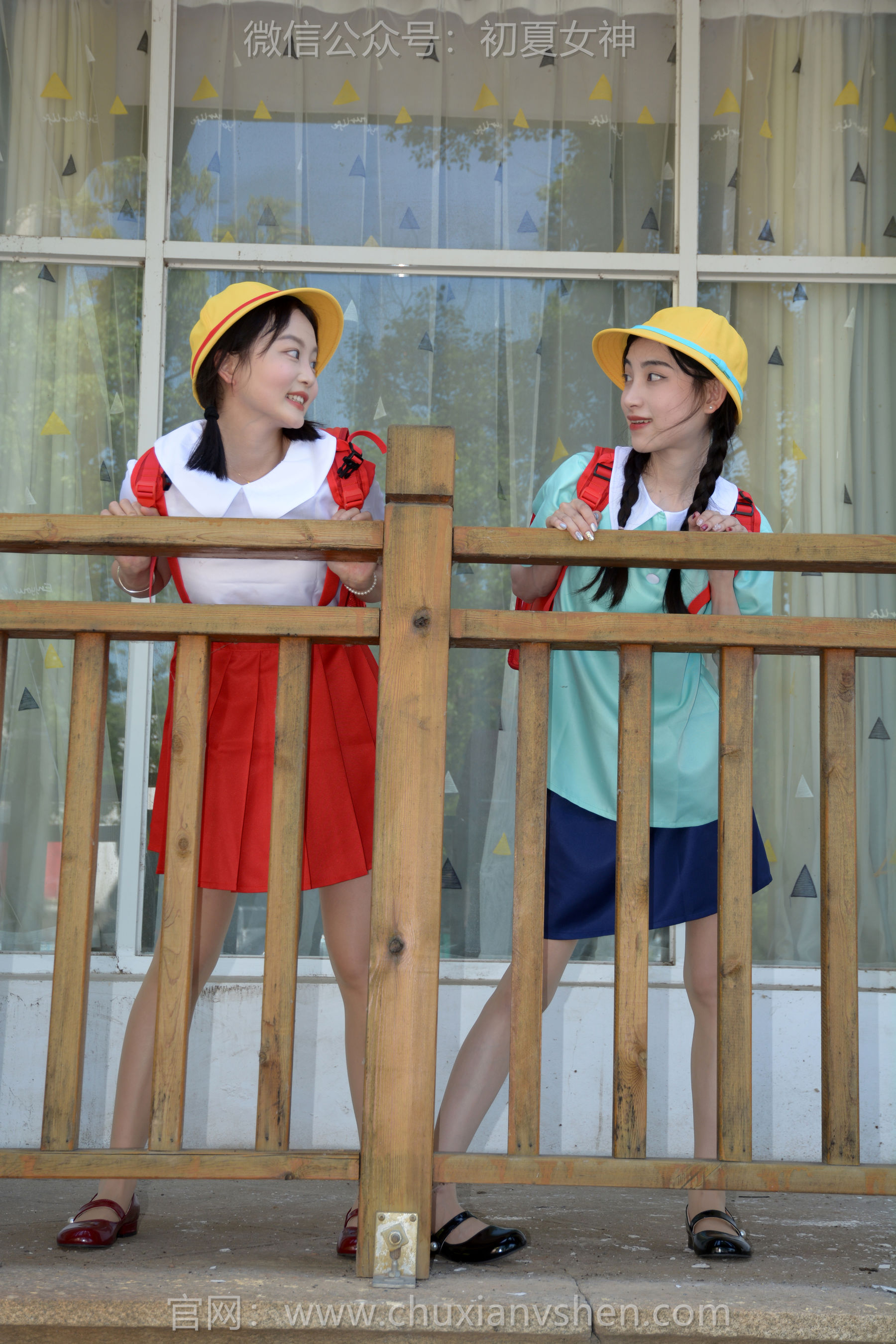 初夏女神 No.260 柒柒&双双 丸子vs小玉/(140P)