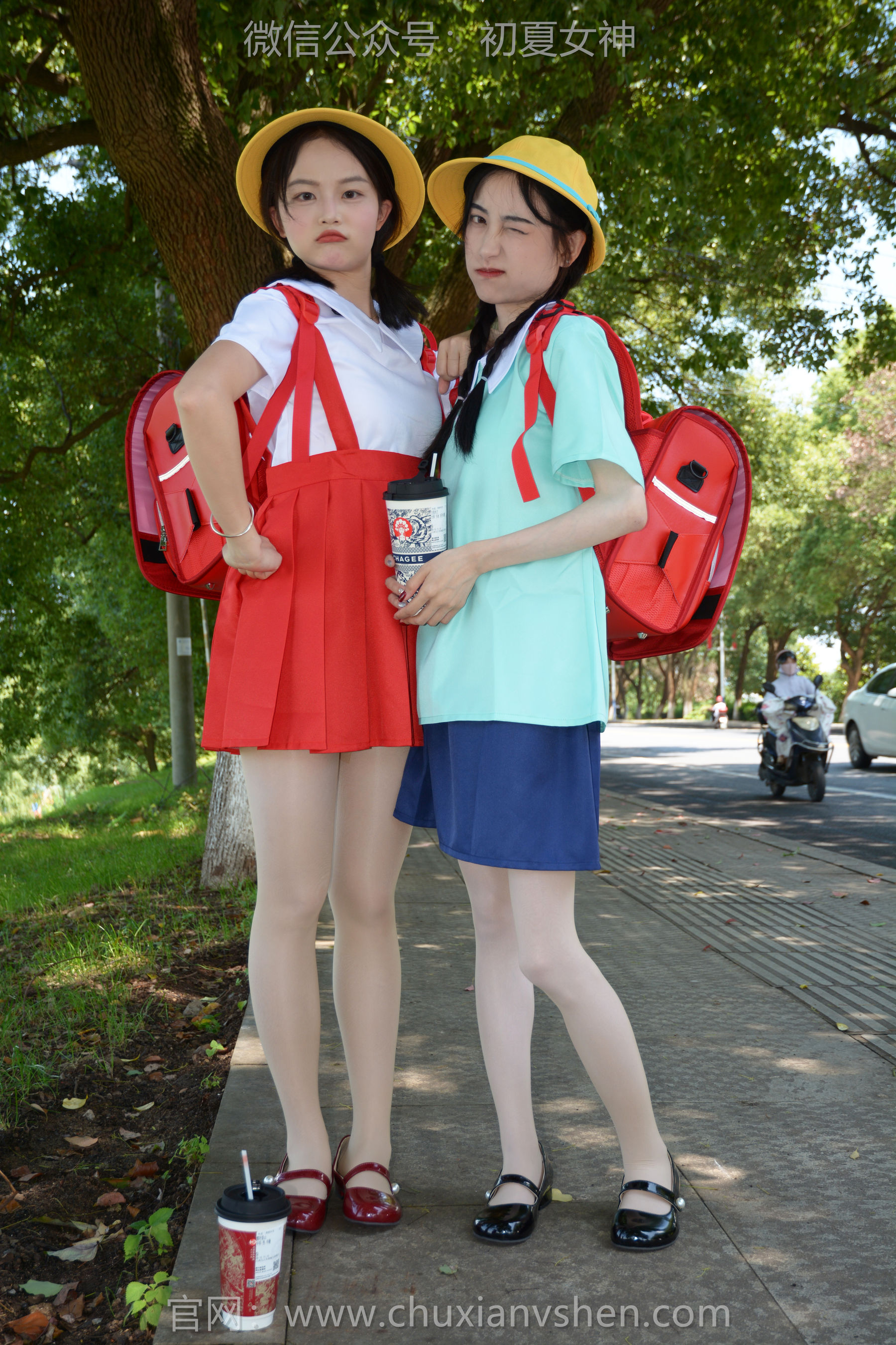 初夏女神 No.260 柒柒&双双 丸子vs小玉/(140P)