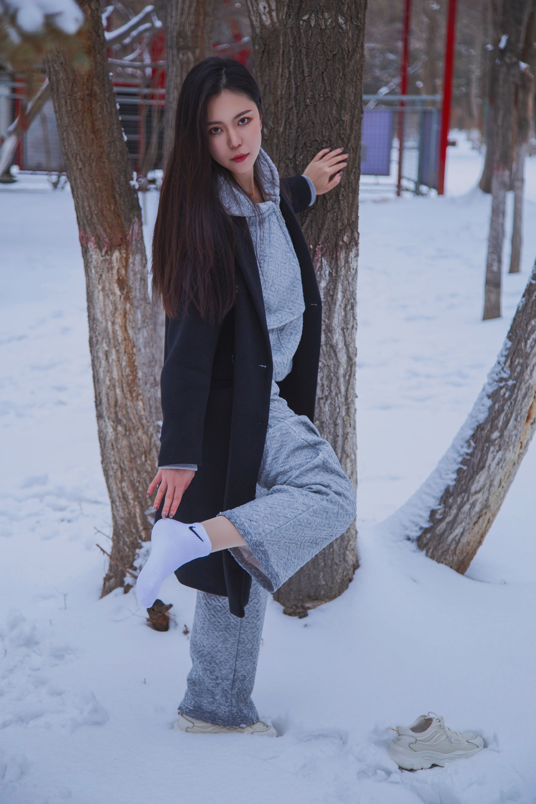 [织梦映像] 踏雪无痕-首次雪景拍摄，天寒地冻/(300P)