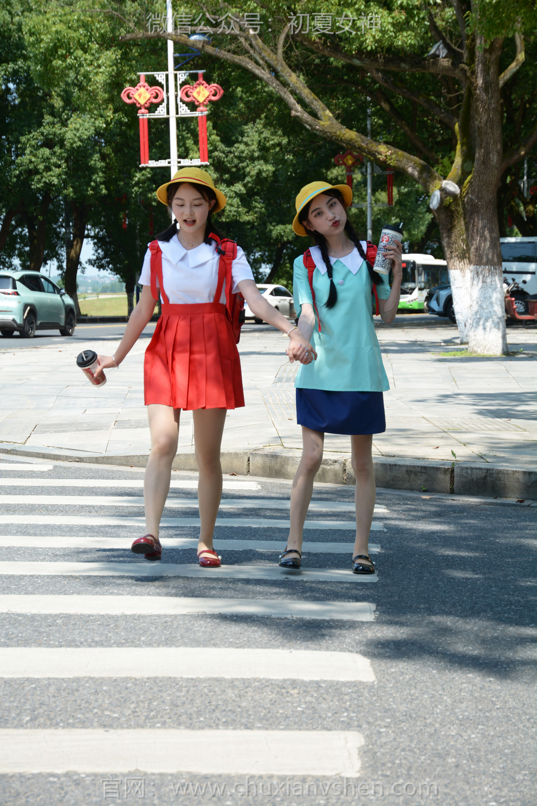 初夏女神 No.260 柒柒&双双 丸子vs小玉/(140P)