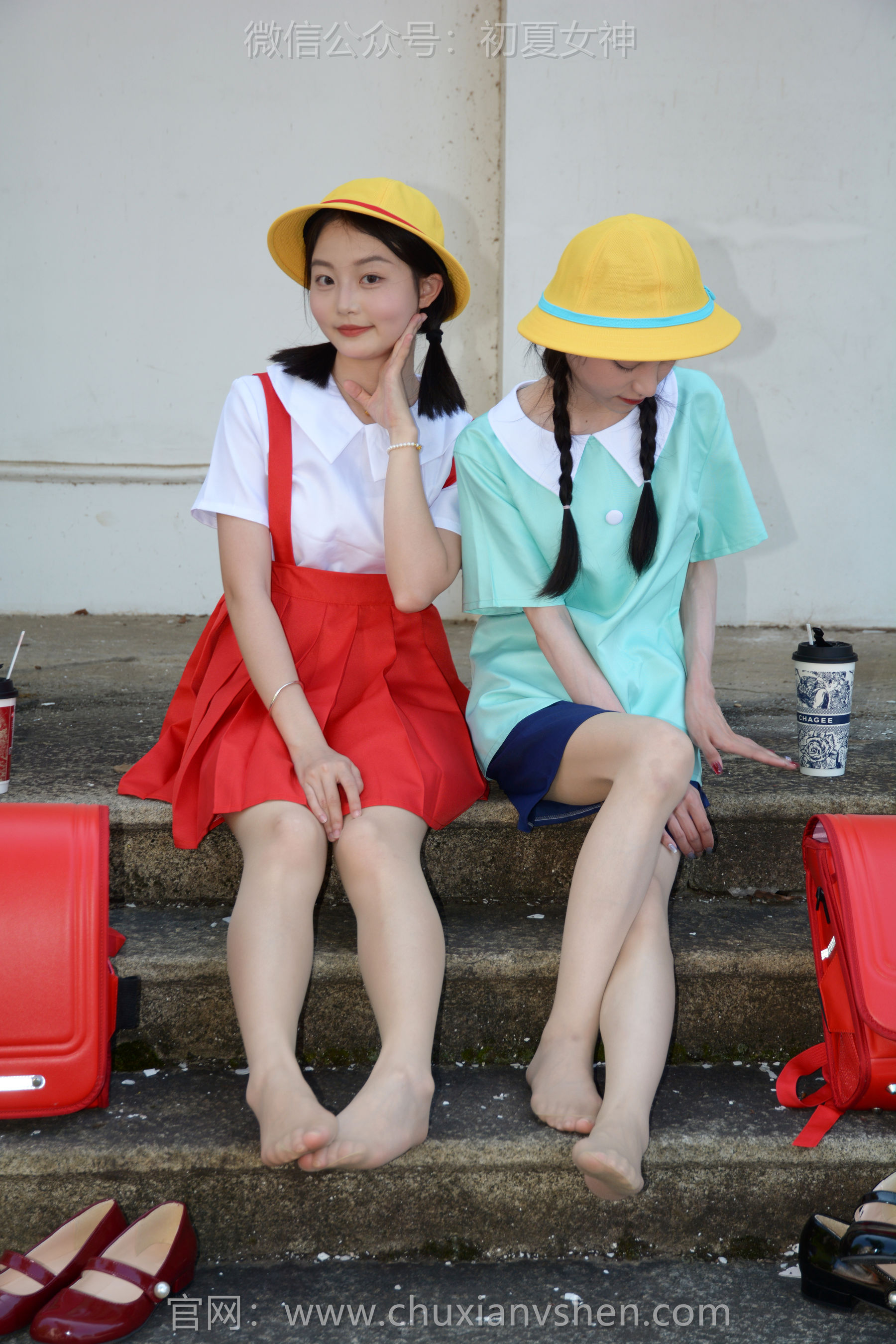 初夏女神 No.260 柒柒&双双 丸子vs小玉/(140P)