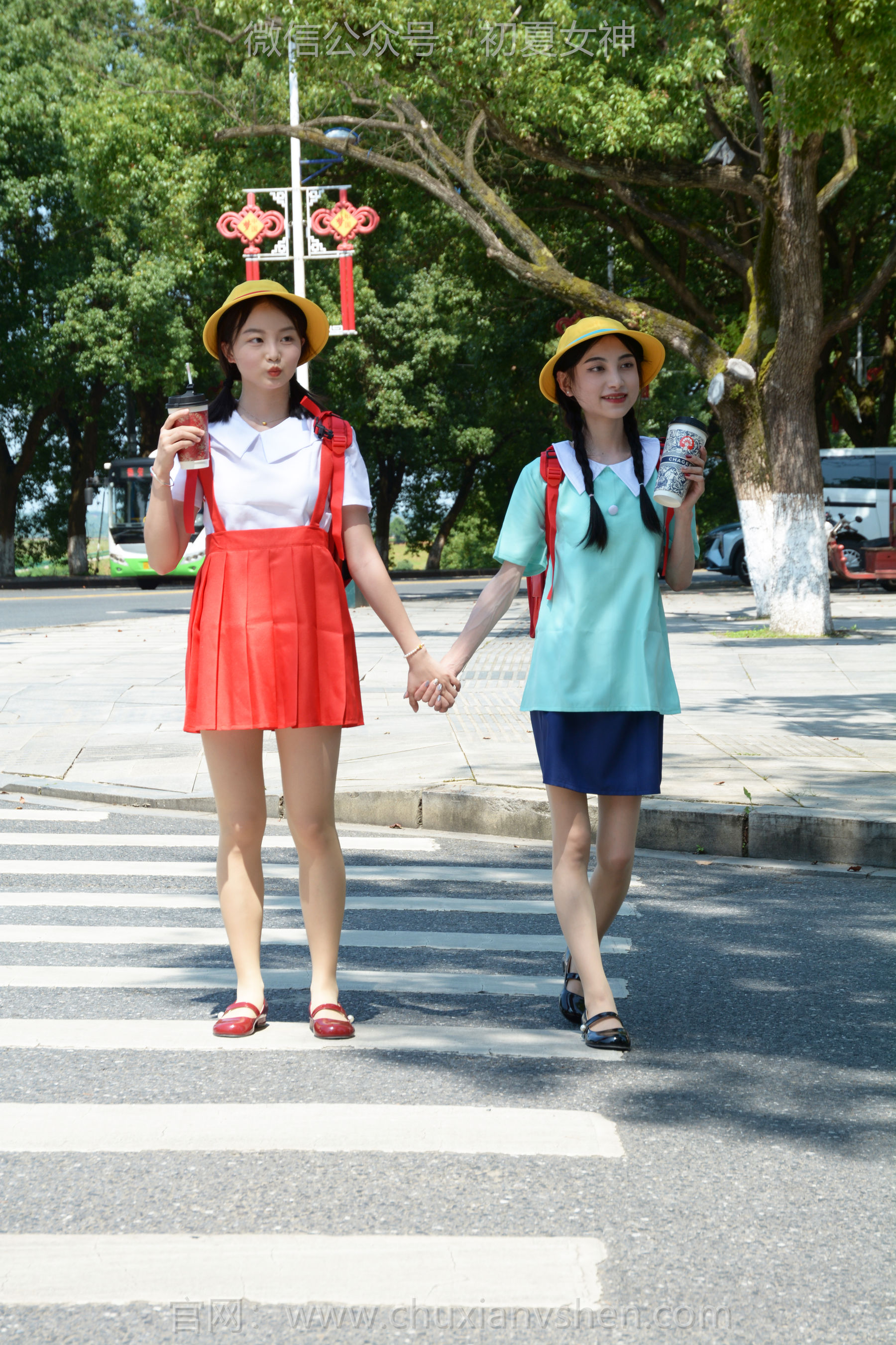 初夏女神 No.260 柒柒&双双 丸子vs小玉/(140P)