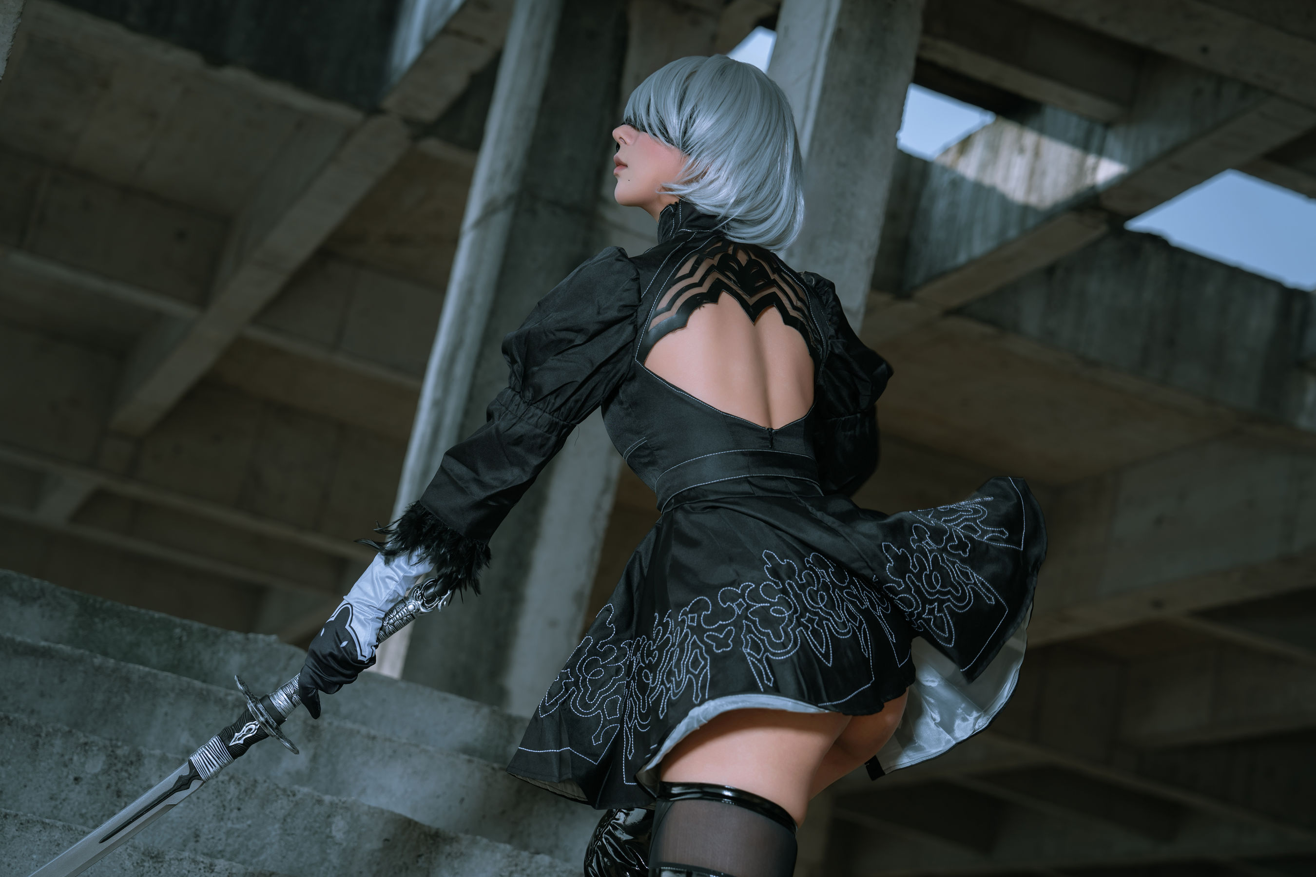 云溪溪 - 奶桃桃 2B YoRHa No.2 Type B 下/(195P)
