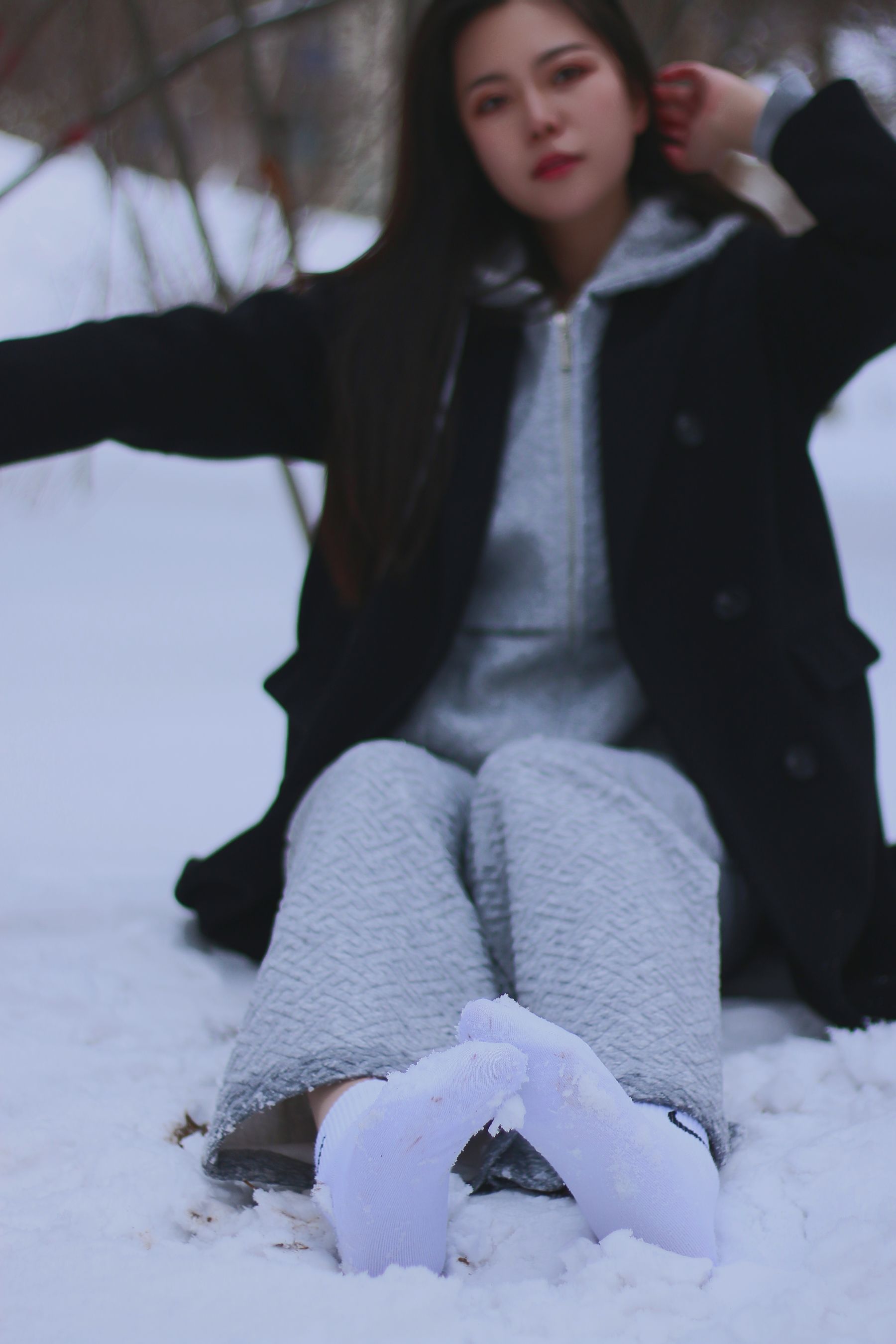 [织梦映像] 踏雪无痕-首次雪景拍摄，天寒地冻/(300P)