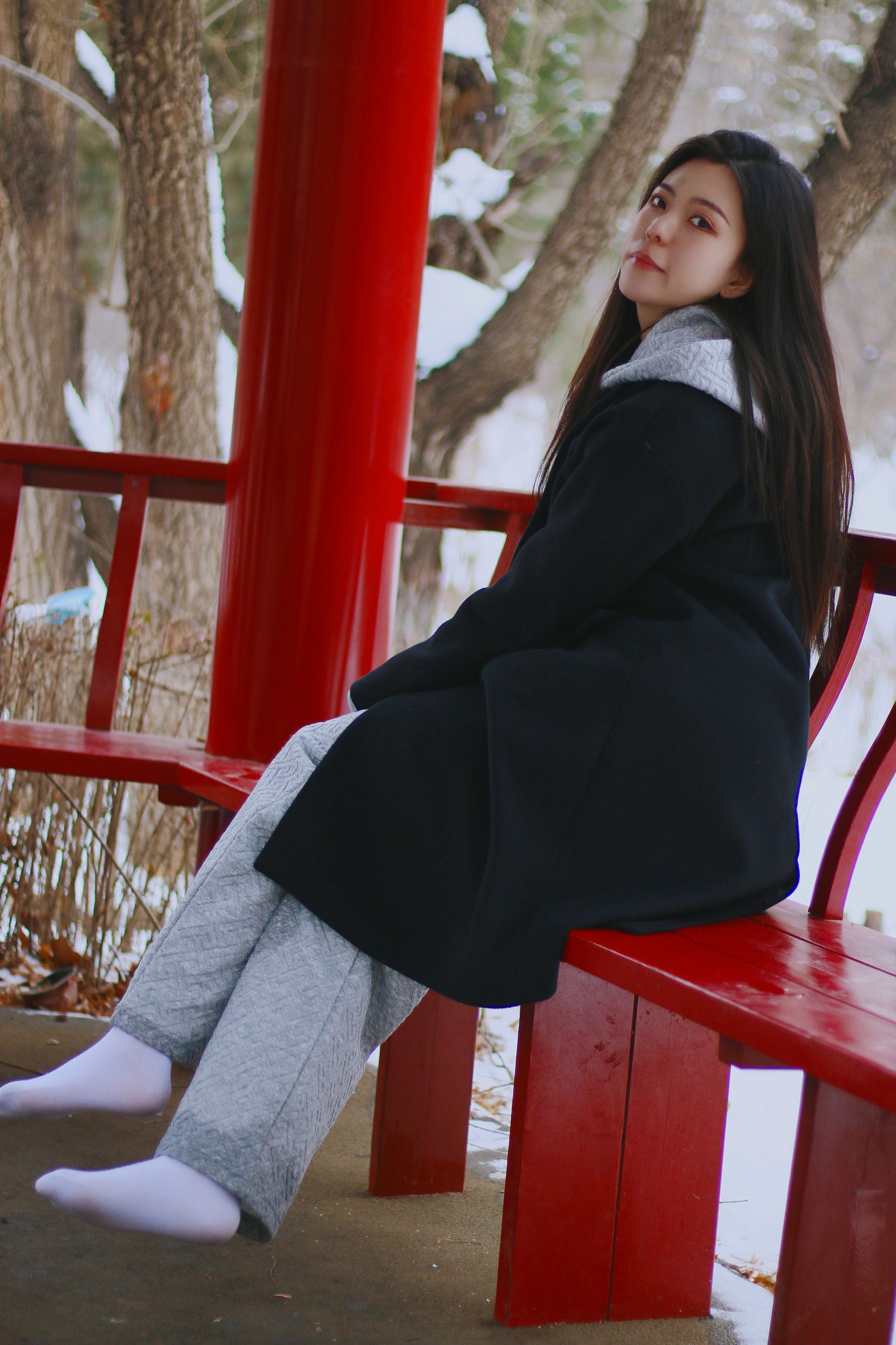 [织梦映像] 踏雪无痕-首次雪景拍摄，天寒地冻/(300P)