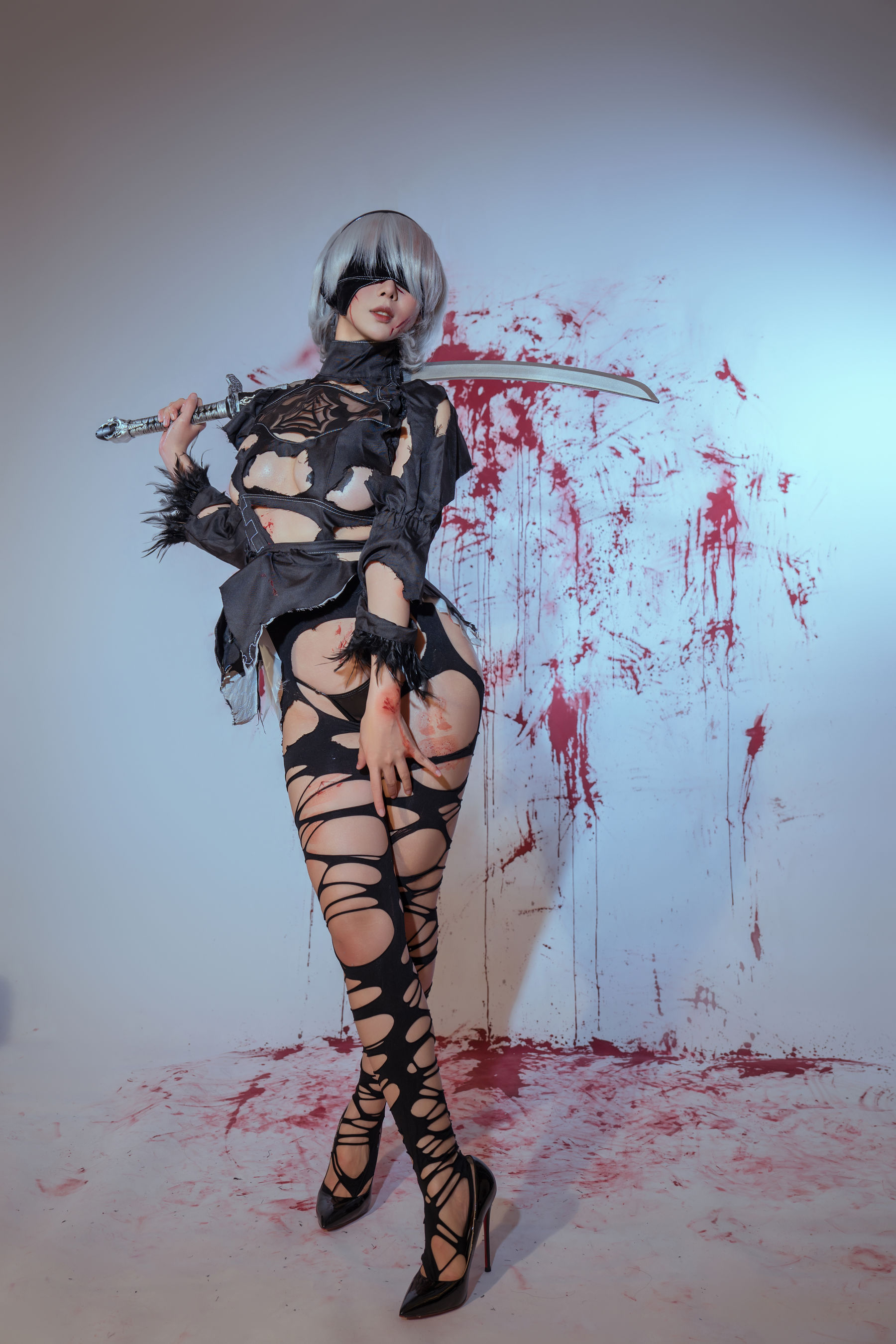 云溪溪 - 奶桃桃 2B YoRHa No.2 Type B 下/(195P)