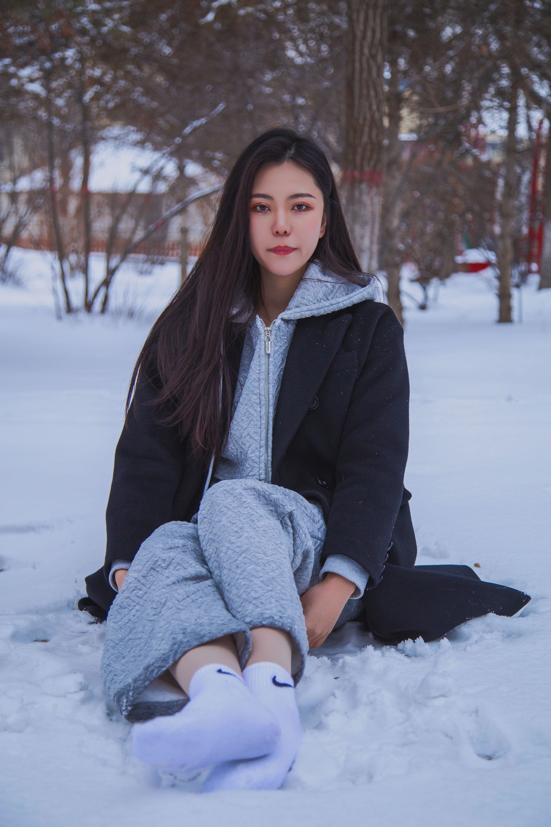 [织梦映像] 踏雪无痕-首次雪景拍摄，天寒地冻/(300P)