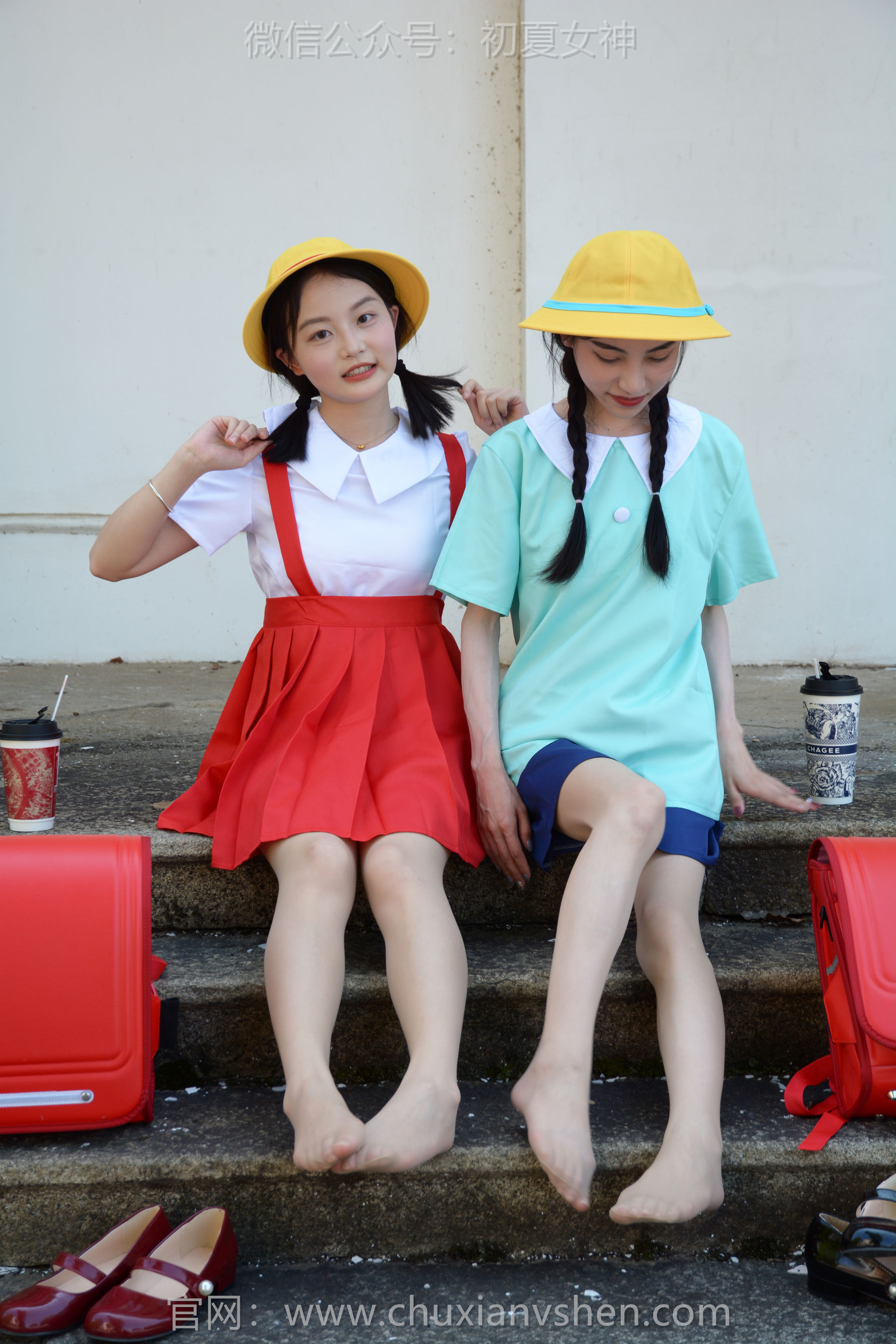 初夏女神 No.260 柒柒&双双 丸子vs小玉/(140P)