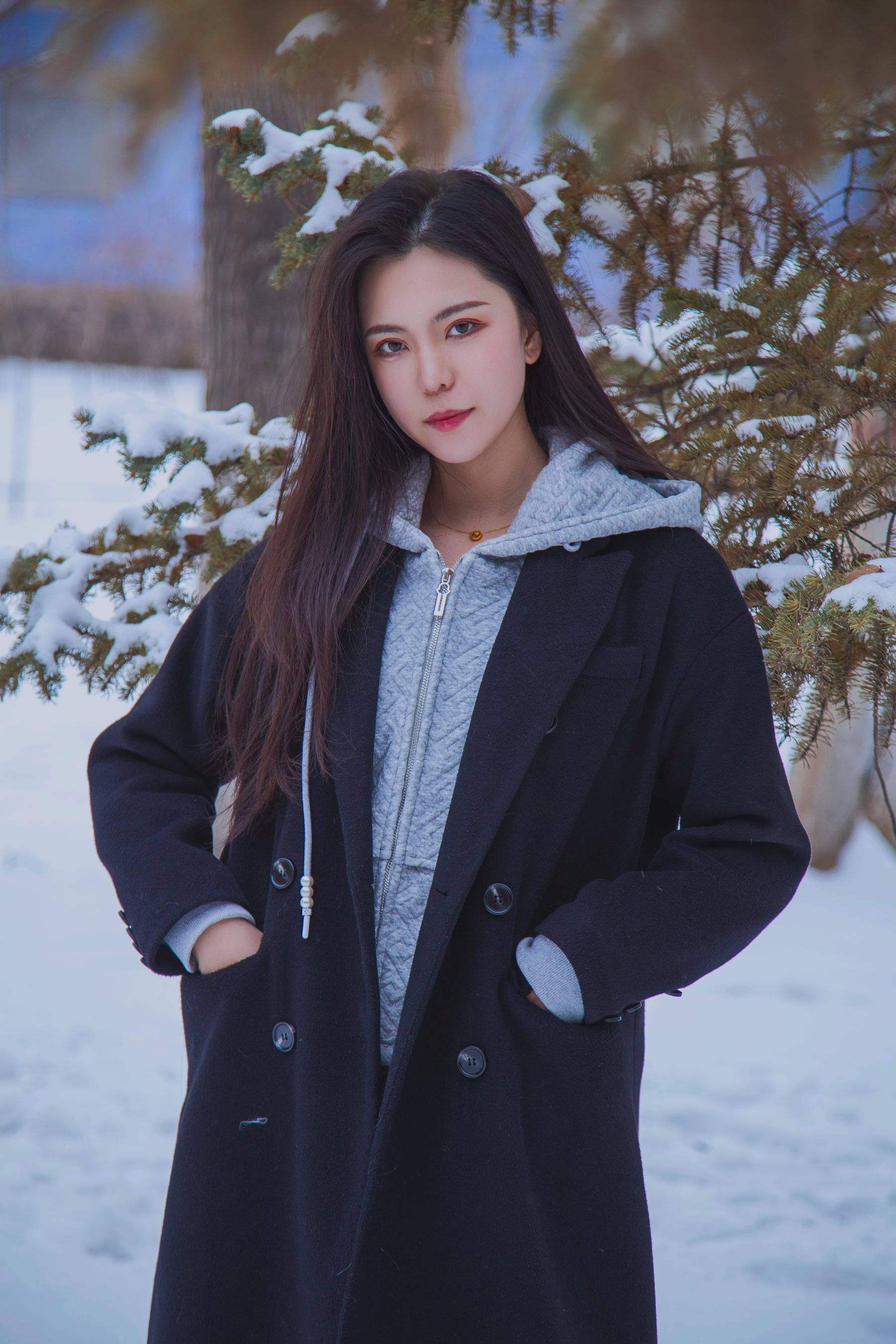 [织梦映像] 踏雪无痕-首次雪景拍摄，天寒地冻/(300P)