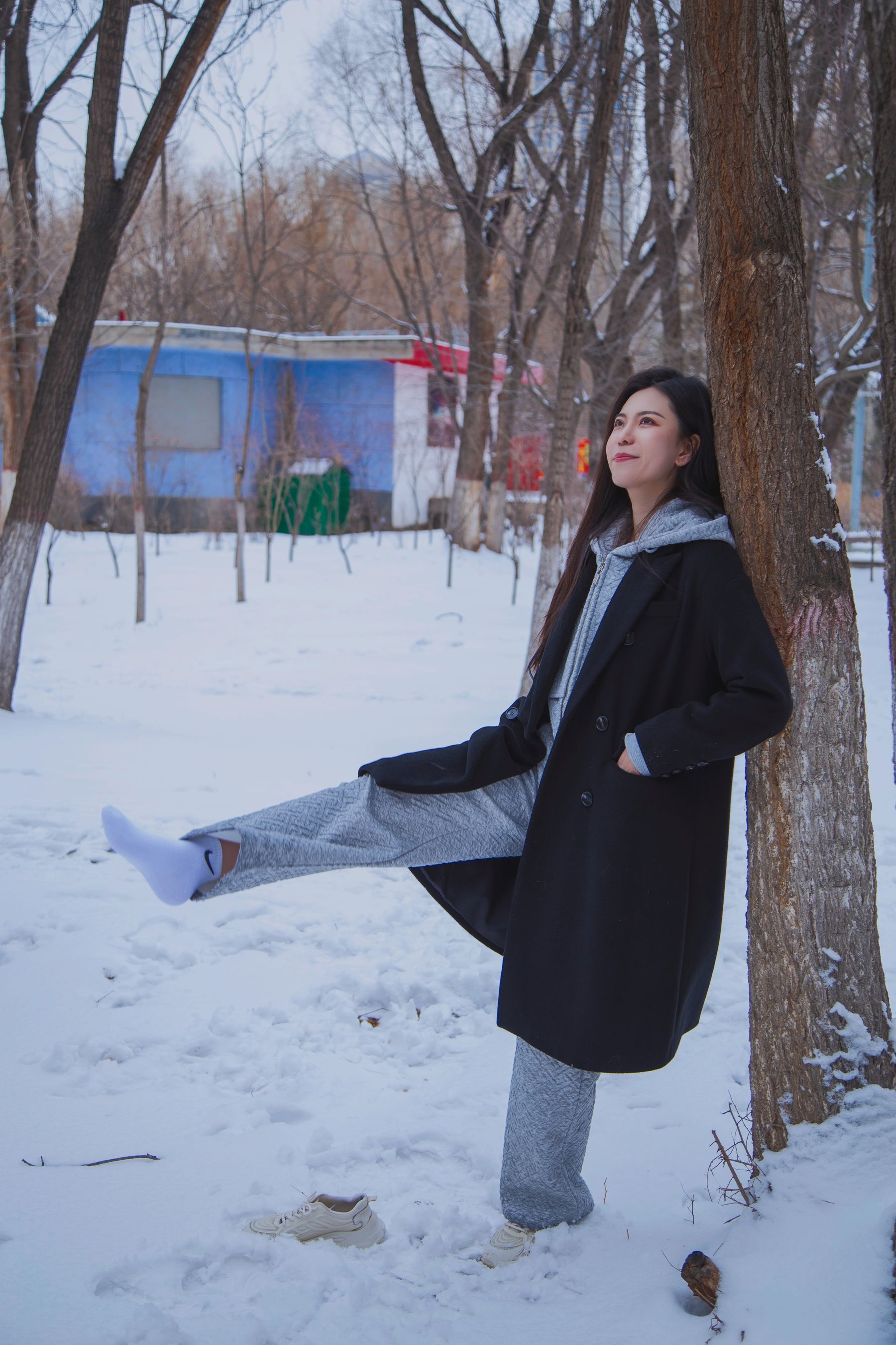 [织梦映像] 踏雪无痕-首次雪景拍摄，天寒地冻/(300P)