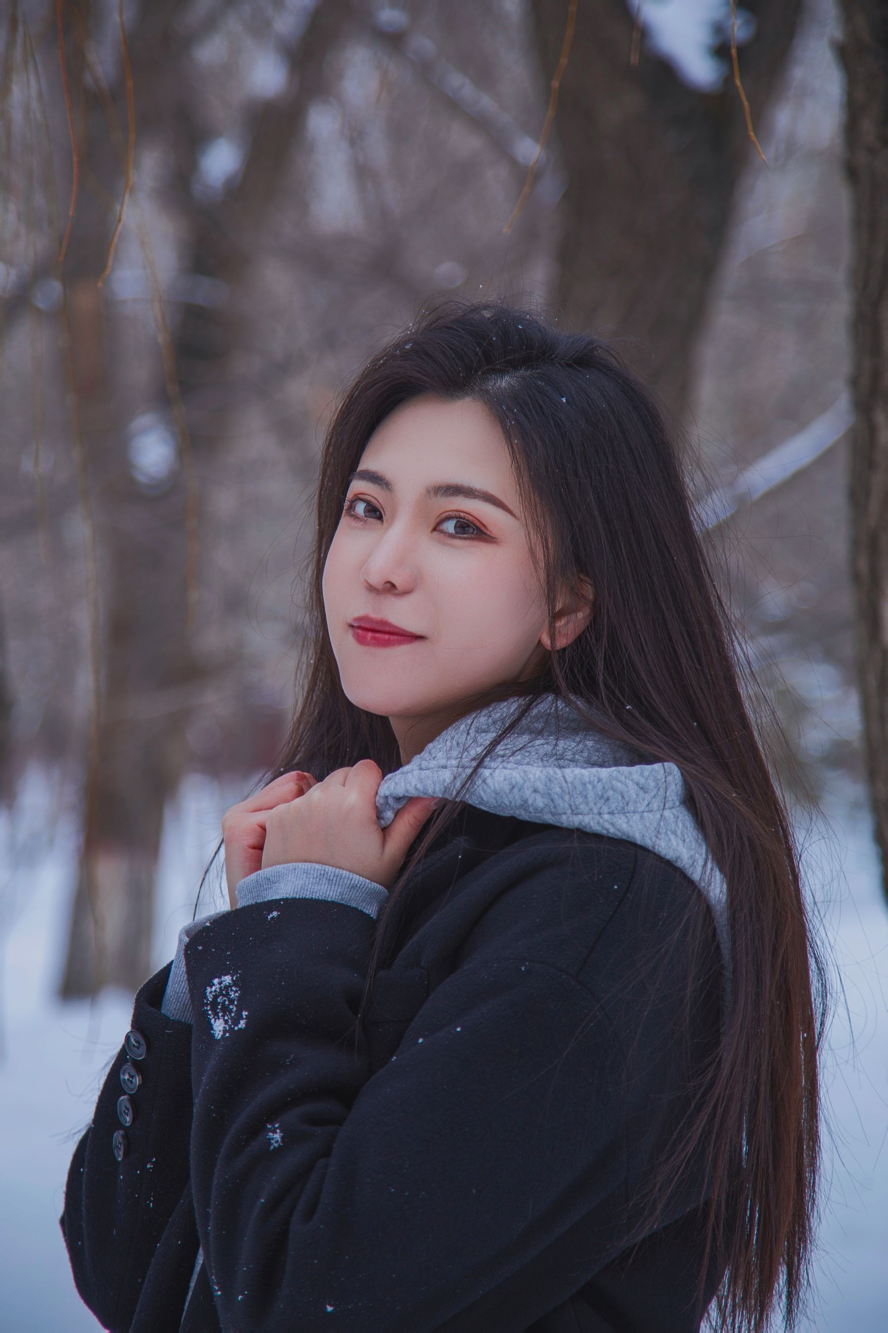 [织梦映像] 踏雪无痕-首次雪景拍摄，天寒地冻/(300P)