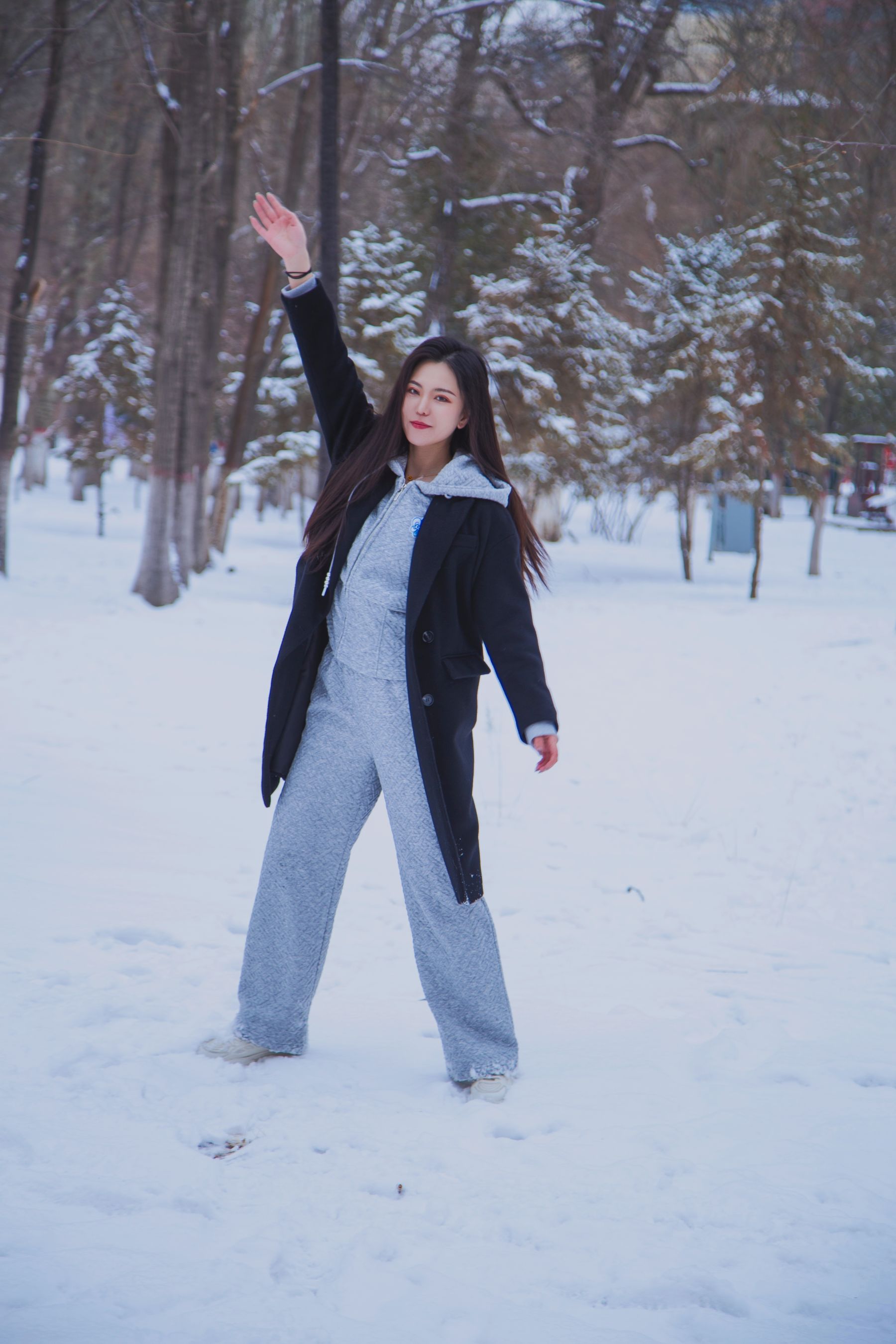 [织梦映像] 踏雪无痕-首次雪景拍摄，天寒地冻/(300P)