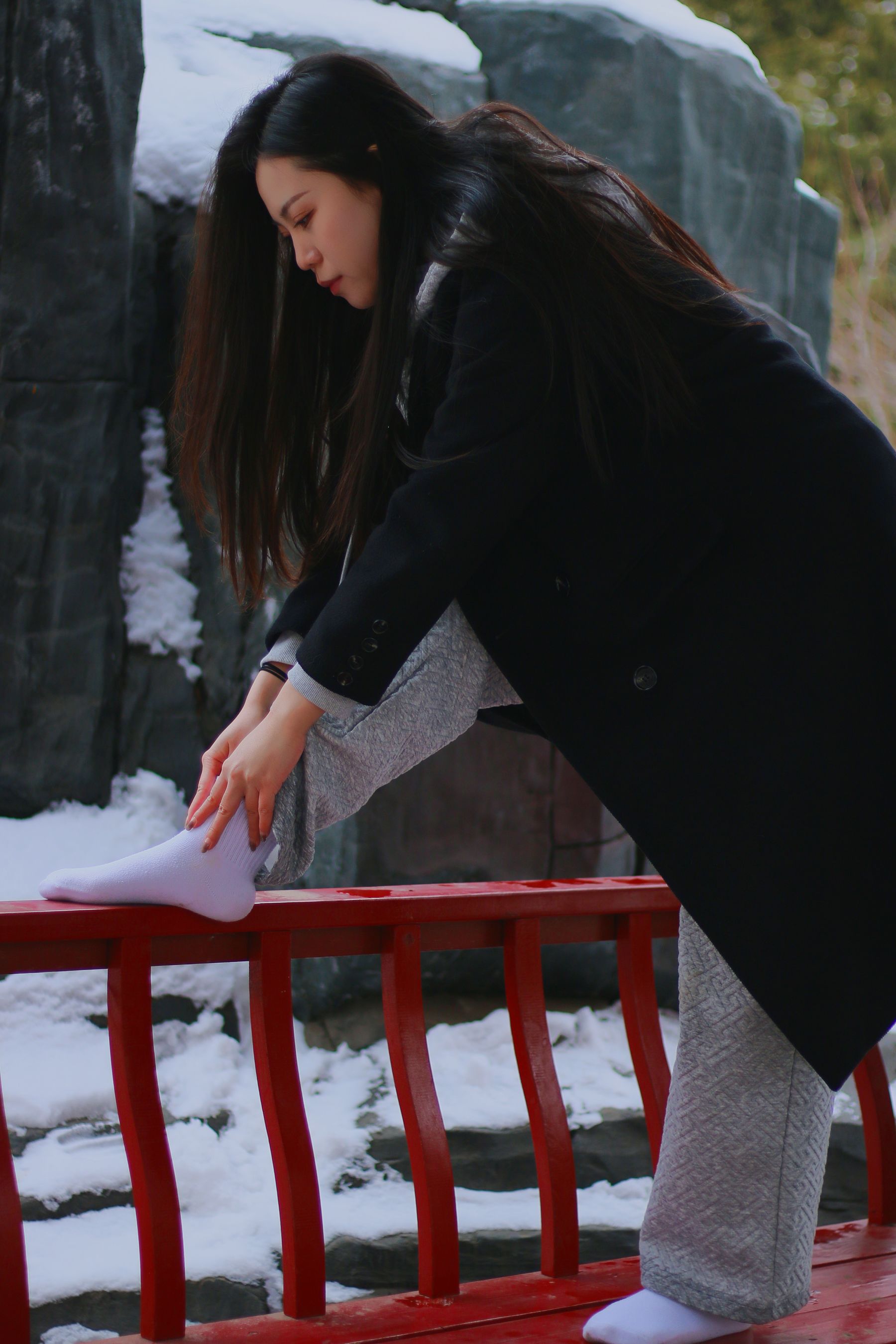 [织梦映像] 踏雪无痕-首次雪景拍摄，天寒地冻/(300P)